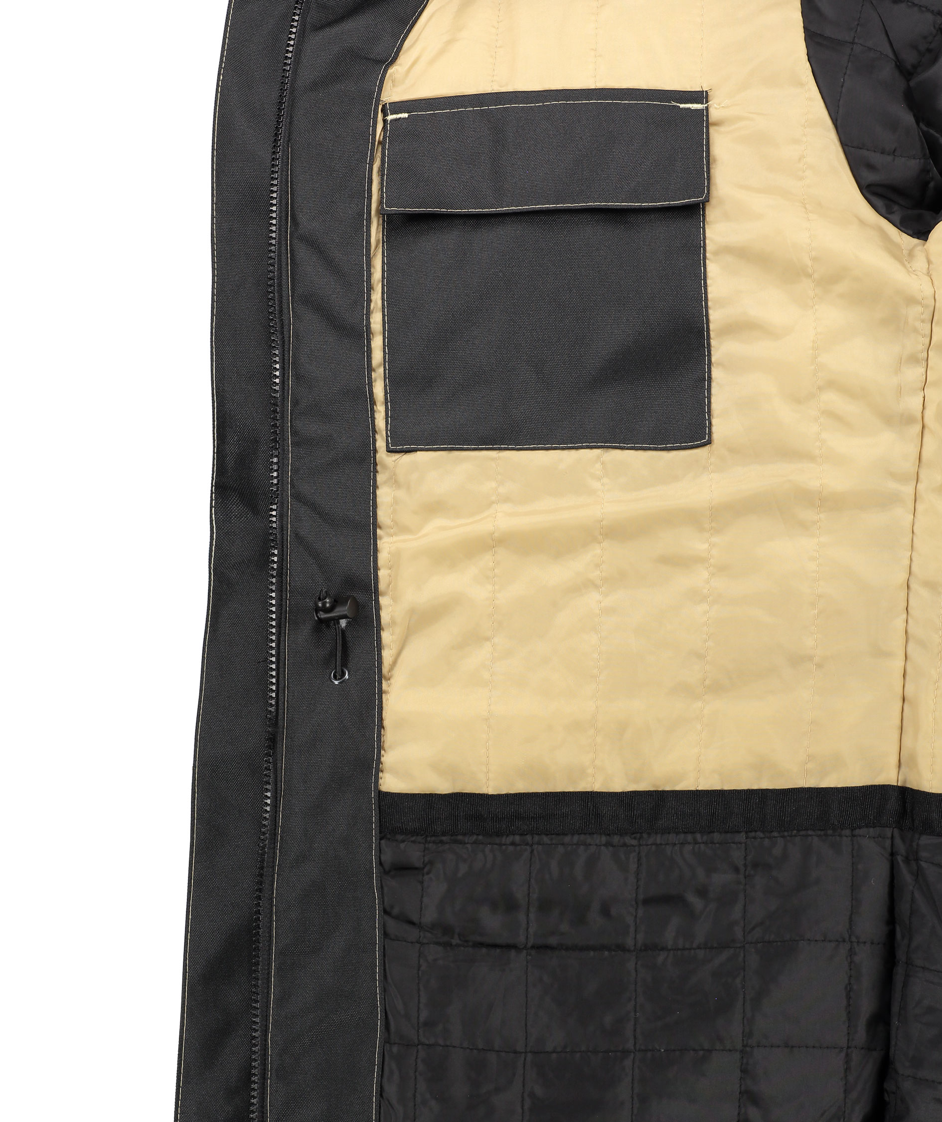 Ocean Medusa parkajakke, Sort, large image number 4