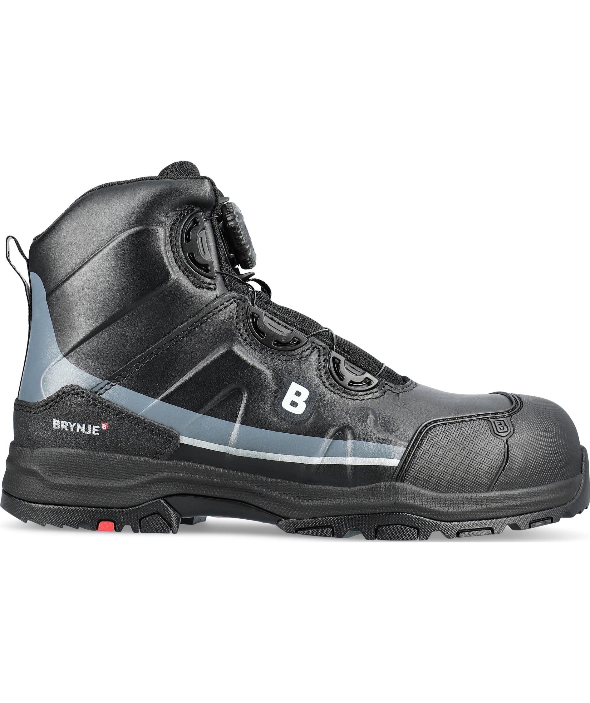 2. sortering Brynje Storm sikkerhedsst&oslash;vler S3, Sort