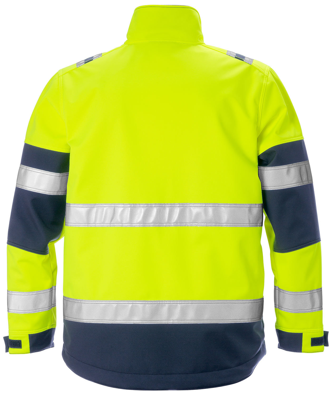 Fristads Gen Y softshelljakke 4083, Hi-vis&nbsp;Gul/Marine
