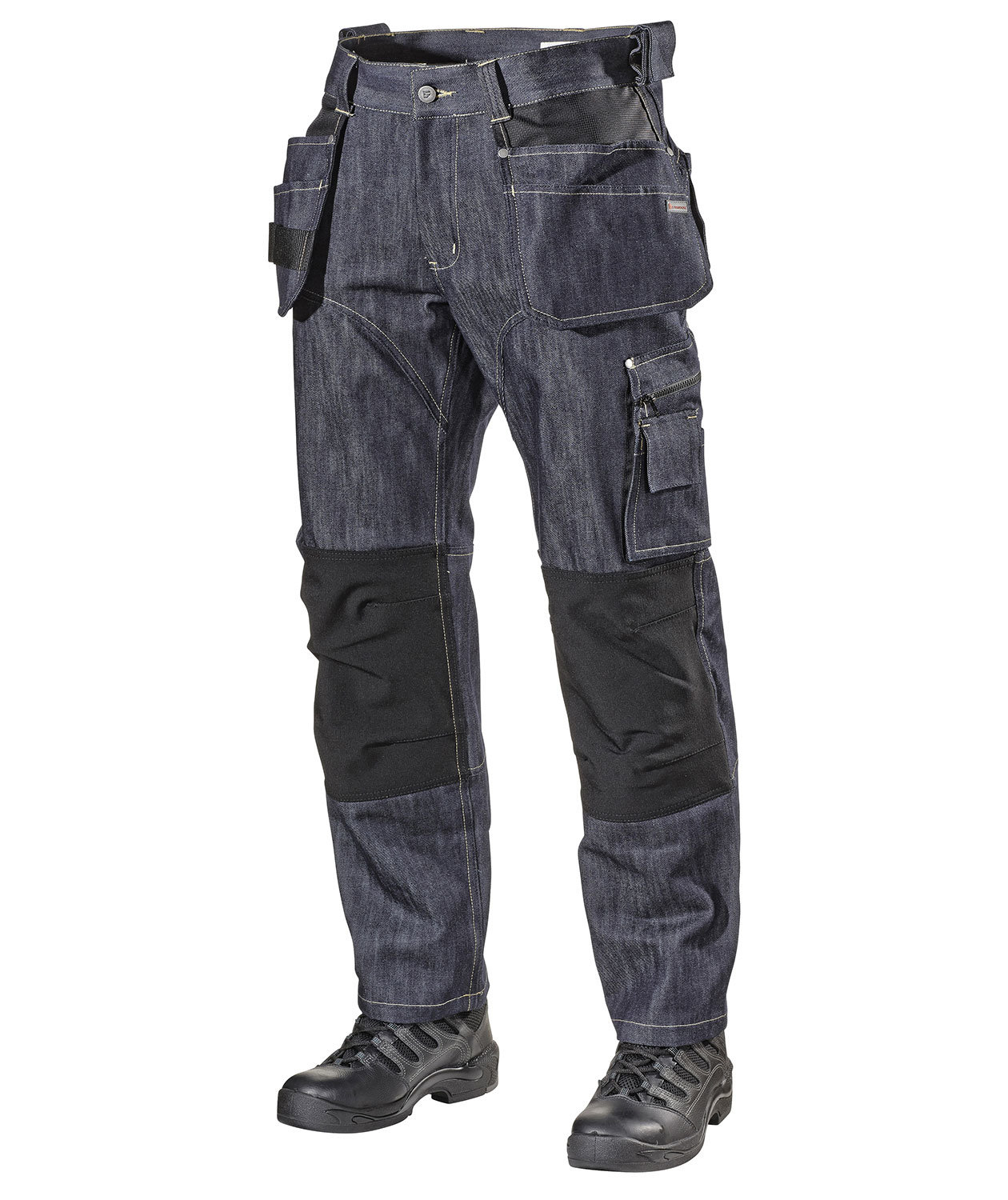 L.Brador hantverksbyxa denim 108B, Denim bl&aring;