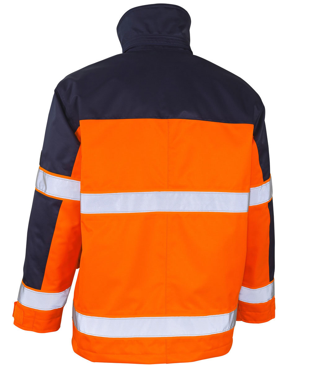 Mascot Safe Image Savona parkas, Varsel Orange/Marinbl&aring;, large image number 1