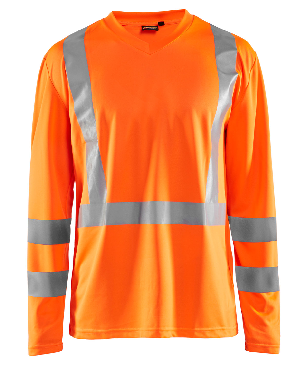 Bl&aring;kl&auml;der long-sleeved T-shirt, Hi-vis Orange