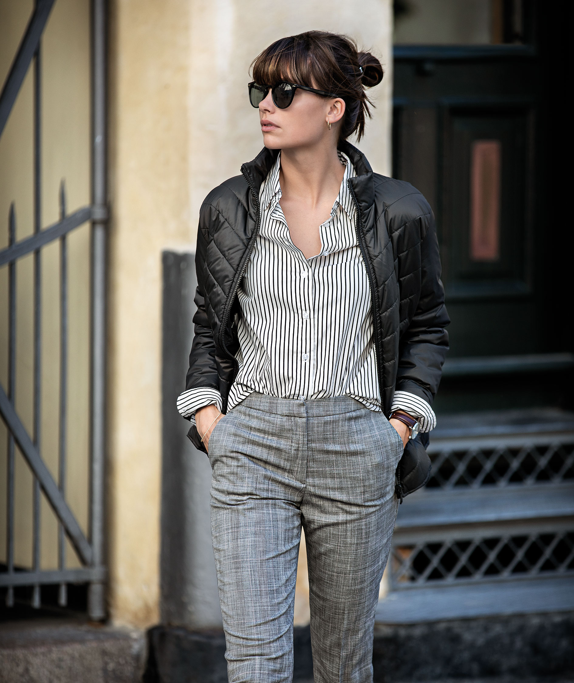 Nimbus Kendrick vattert damejakke, Charcoal, large image number 6