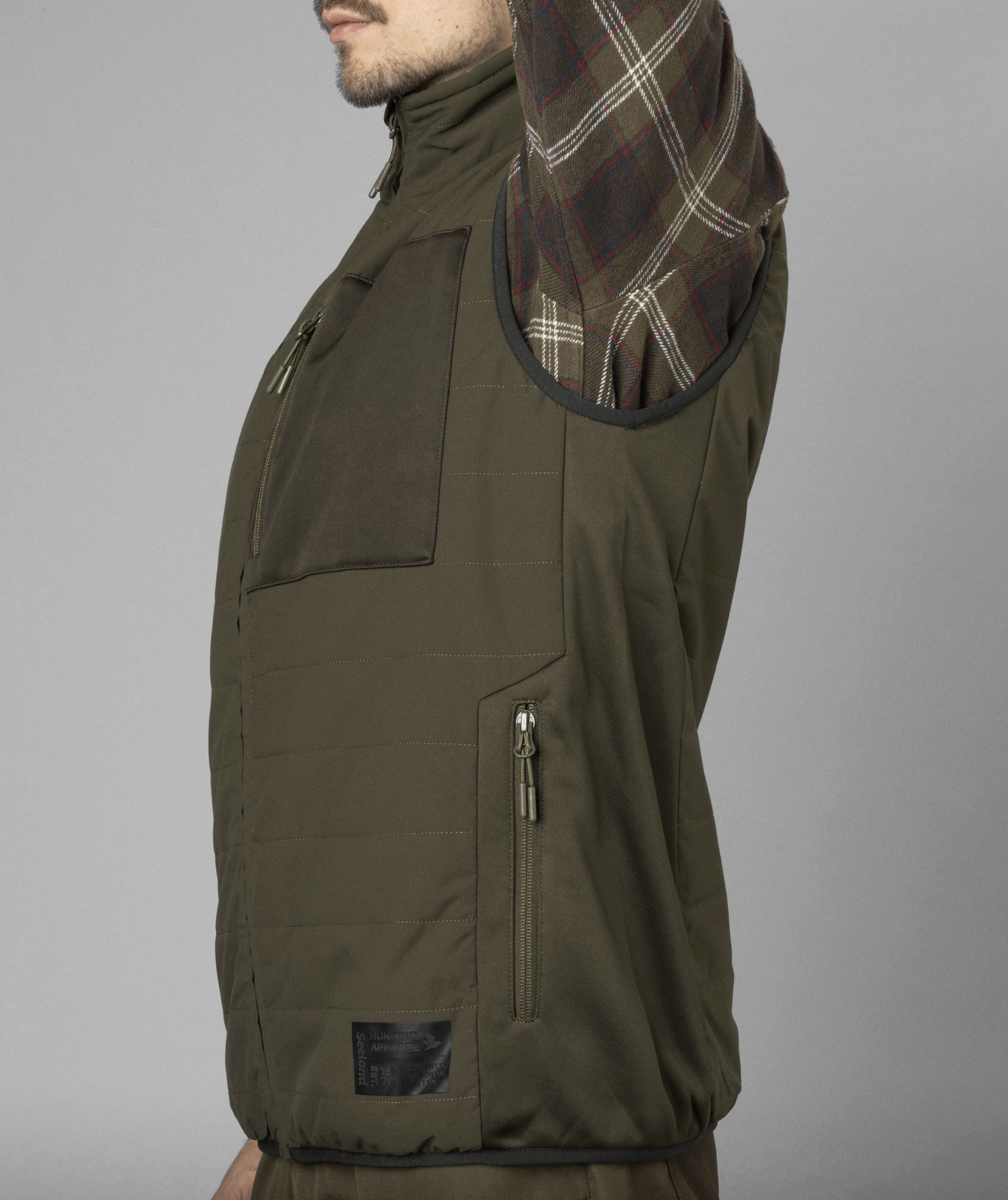 Seeland Celsius Heat quilted vest, Pine green, large image number 4