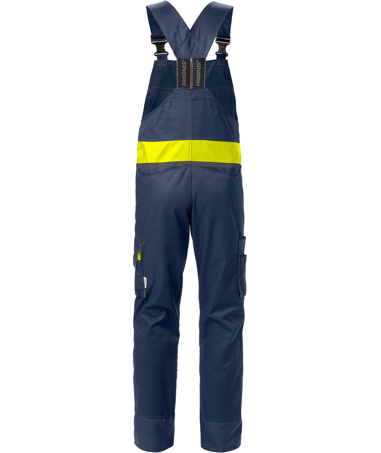Fristads overalls 1555, Marine/Hi-Vis gul, large image number 1