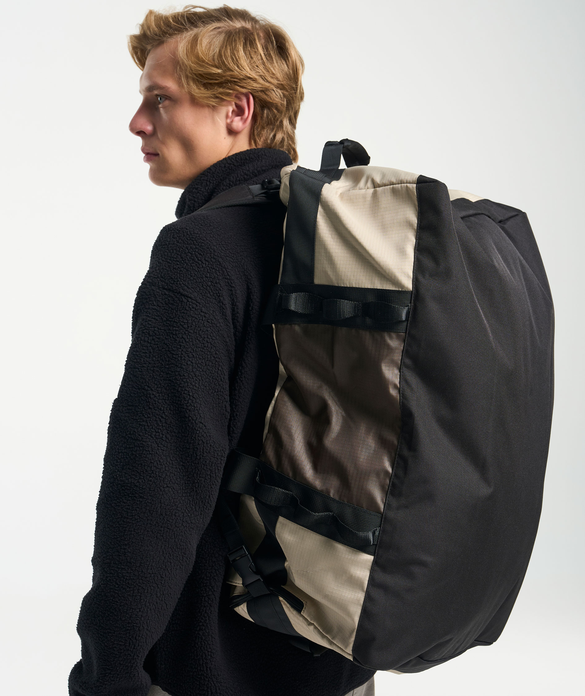 Tenson Camper Weekend duffelbag 55L, Olivengr&oslash;n, Olivengr&oslash;n, large image number 3