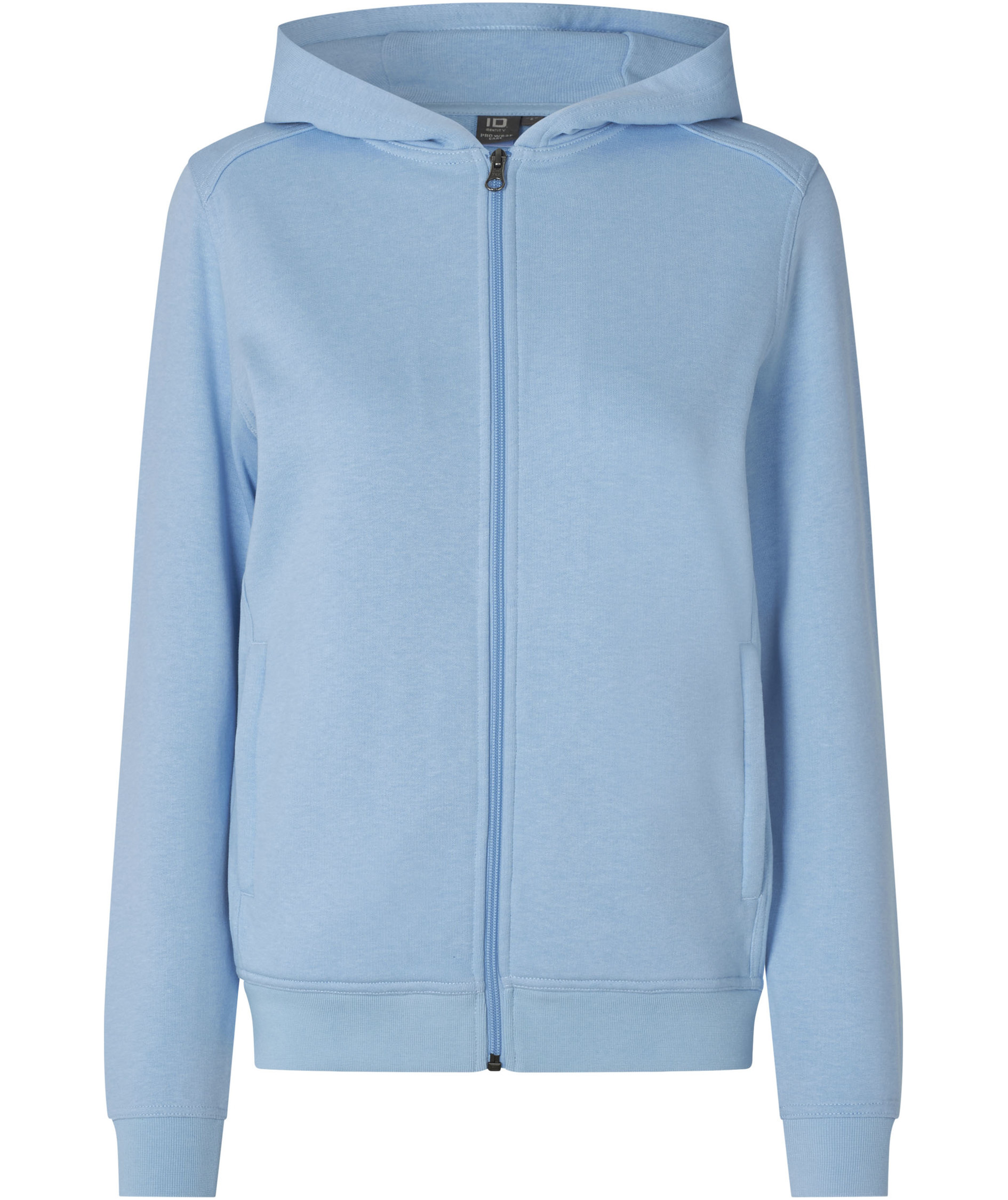 ID Pro Wear Care hoodie med dragkedja dam, Ljusbl&aring;, Ljusbl&aring;, swatch
