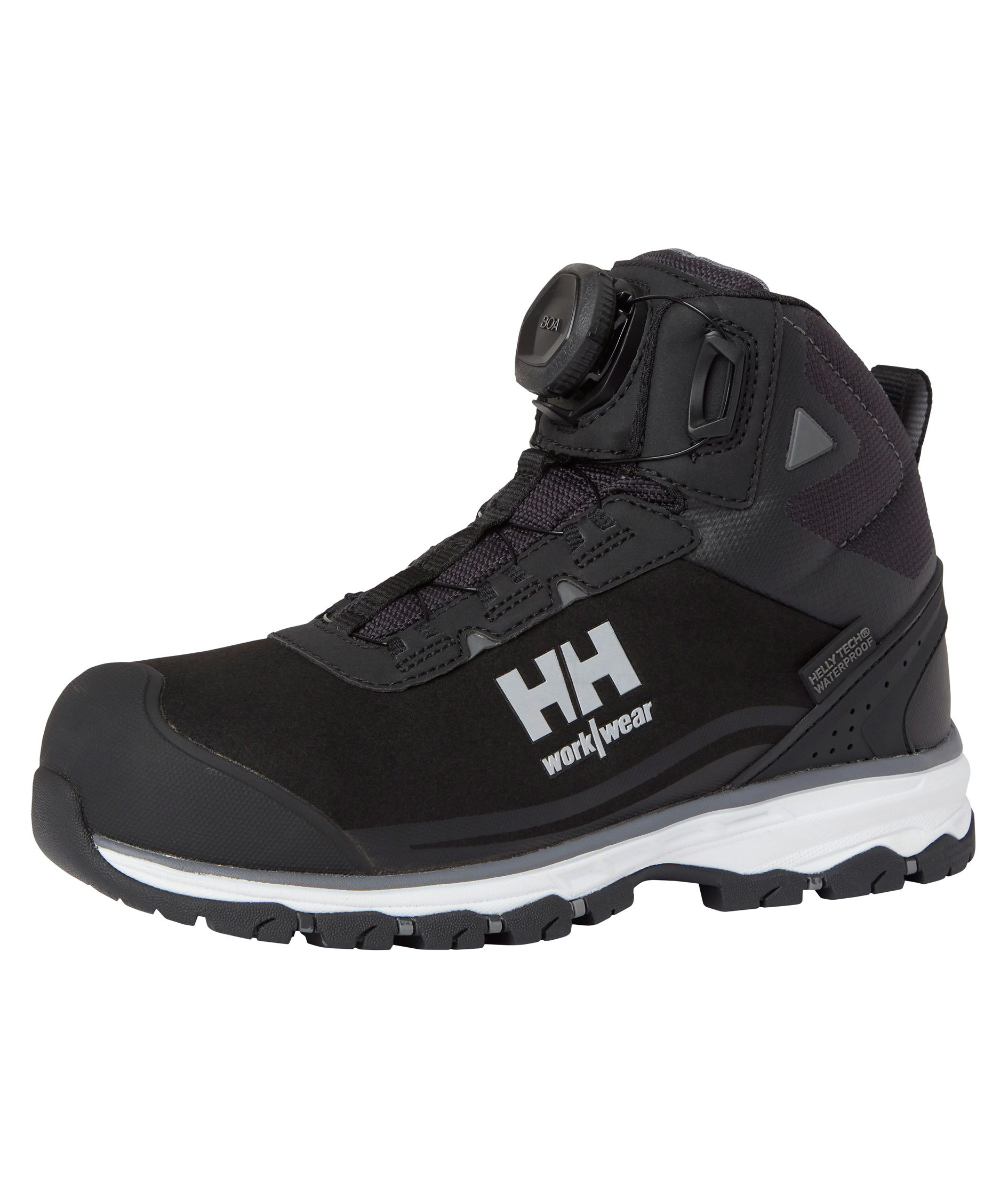 Helly&nbsp;Hansen Chelsea Evo 2 MXR MB Boa sikkerhedsst&oslash;vletter S7S, Black/Grey, Black/Grey, large image number 3