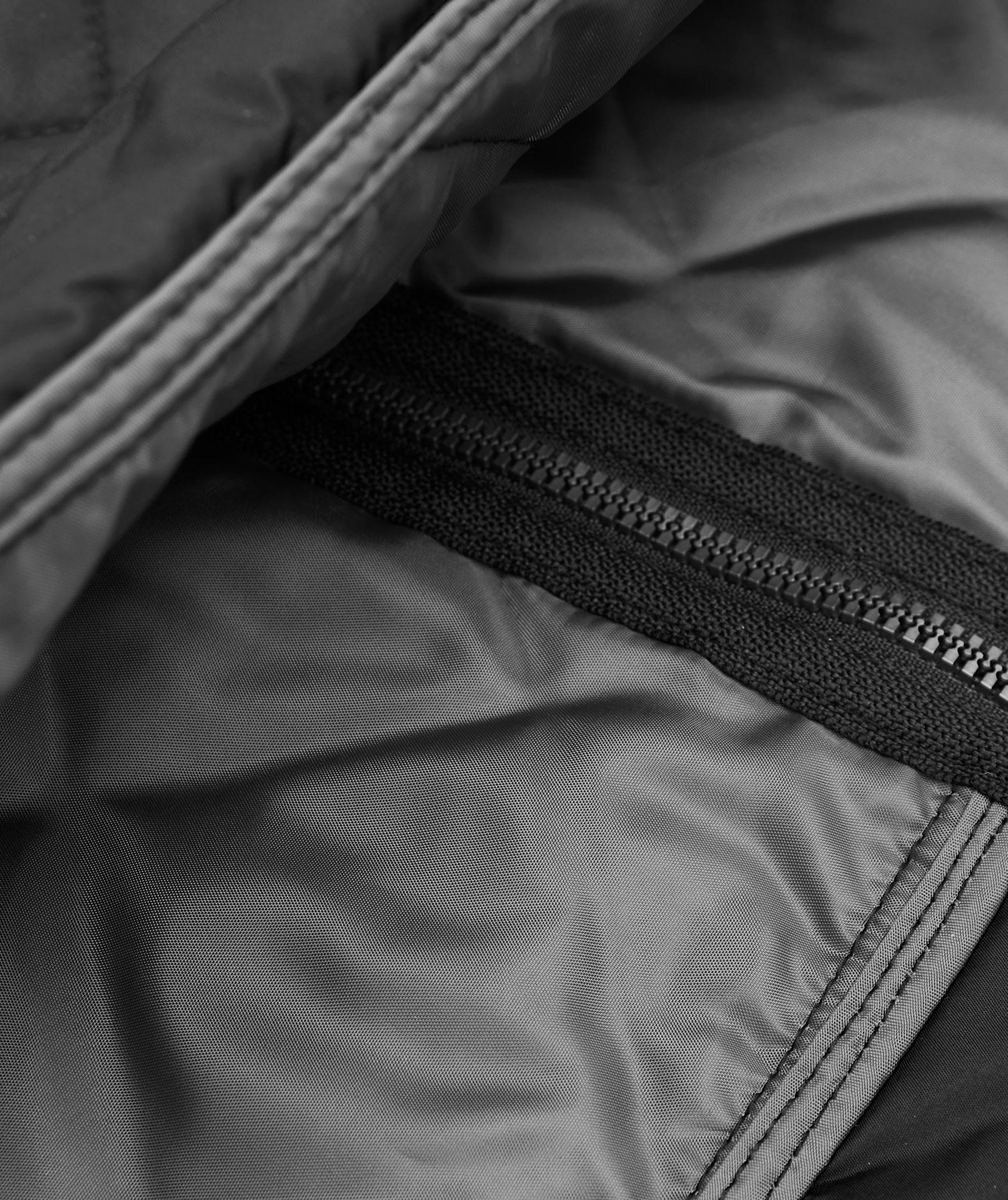 ID quiltet jakke, Sort, large image number 3