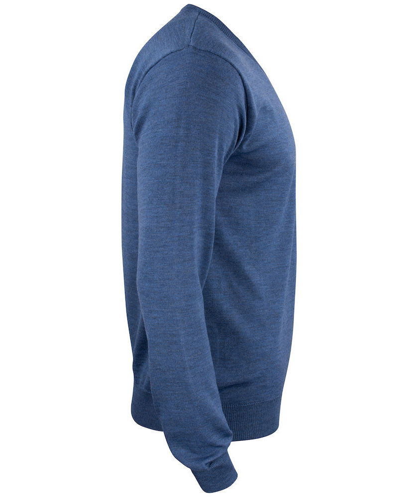 Cutter & Buck Everett Sweatshirt mit Merinowolle, Denim Melange, large image number 3