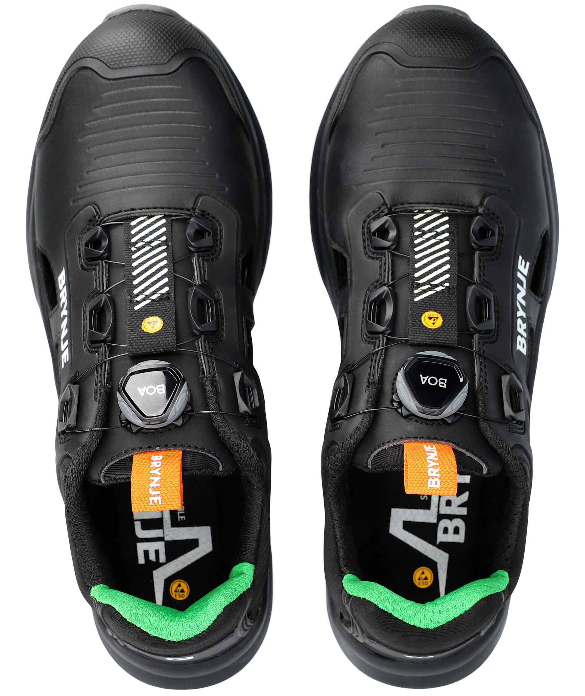 Brynje Helium vernesandaler S1PL, Svart, large image number 2