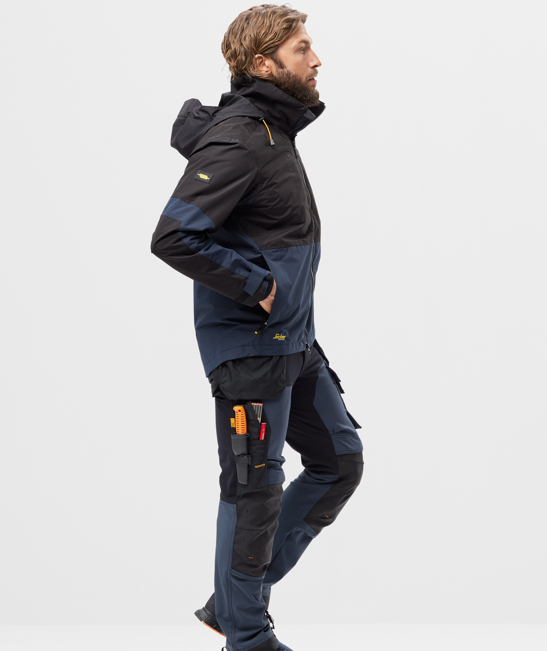 Snickers AllroundWork skaljakke 1304, Navy/black