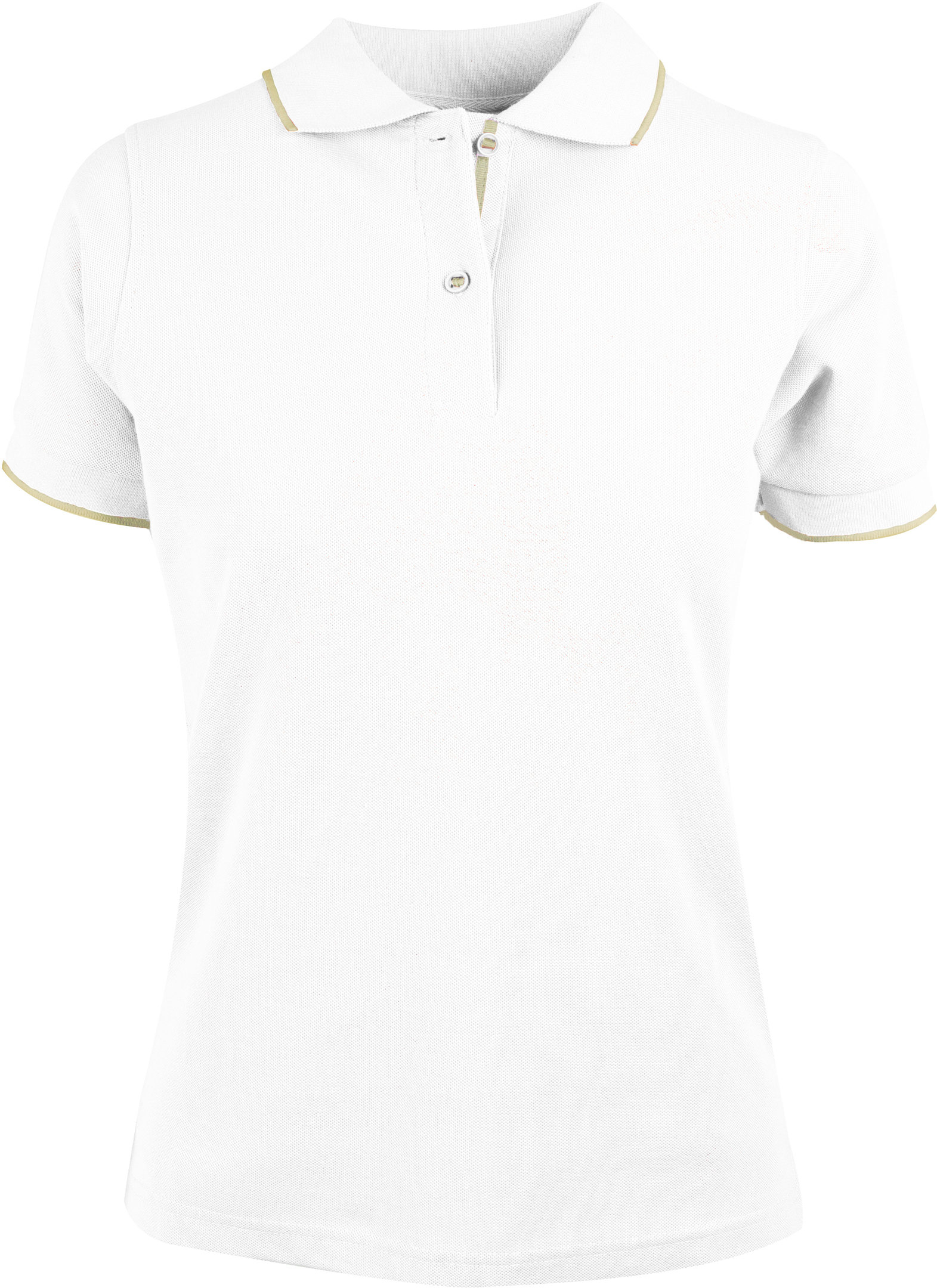 YOU Altea dame polo, Hvid/sand, large image number 0