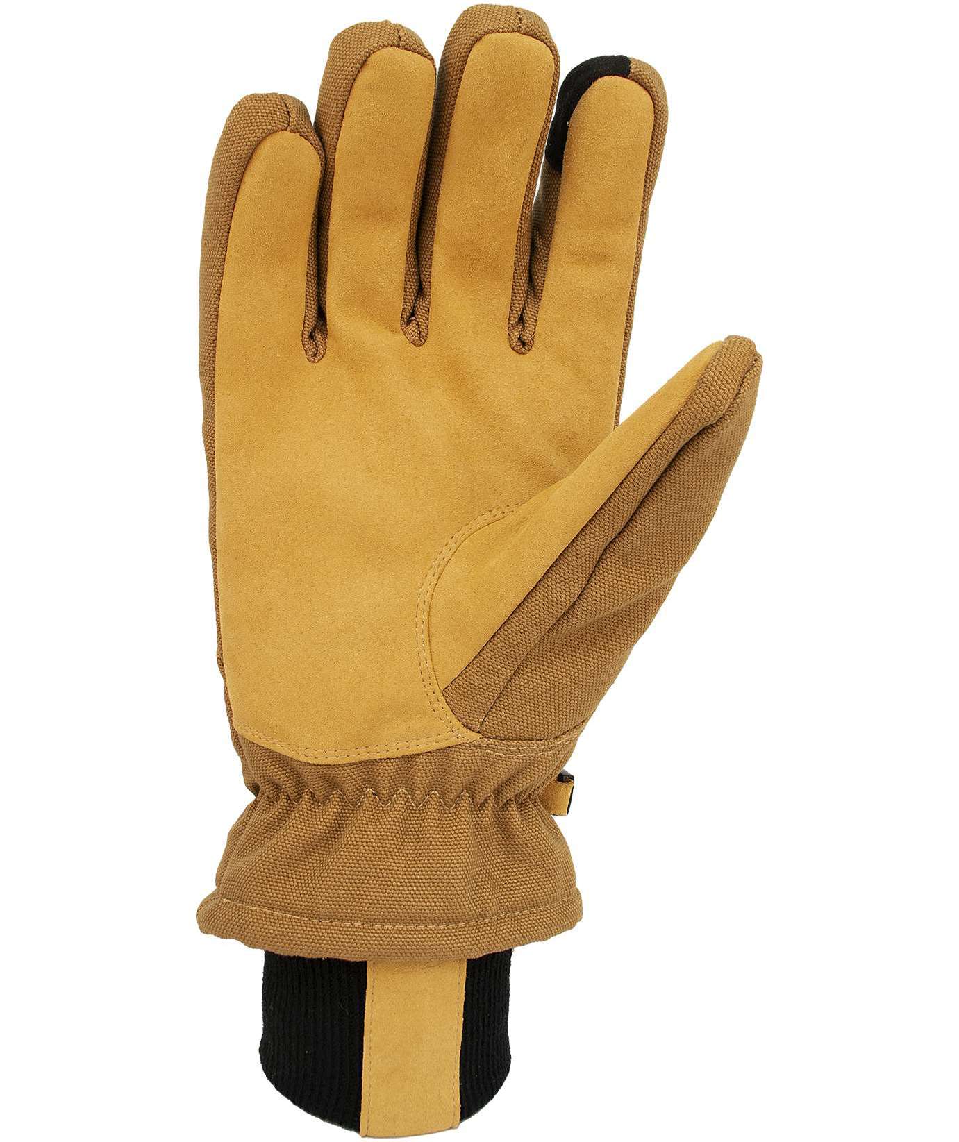 Carhartt dame handsker med touch, Carhartt Brown