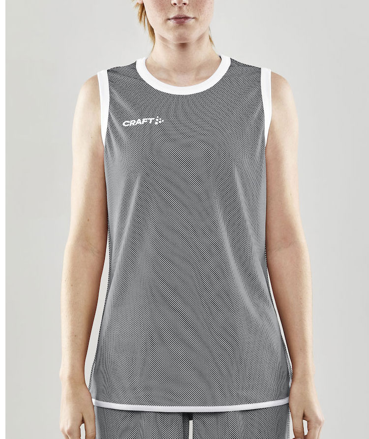 Craft Progress v&auml;ndbar tank top dam, Svart/Vit