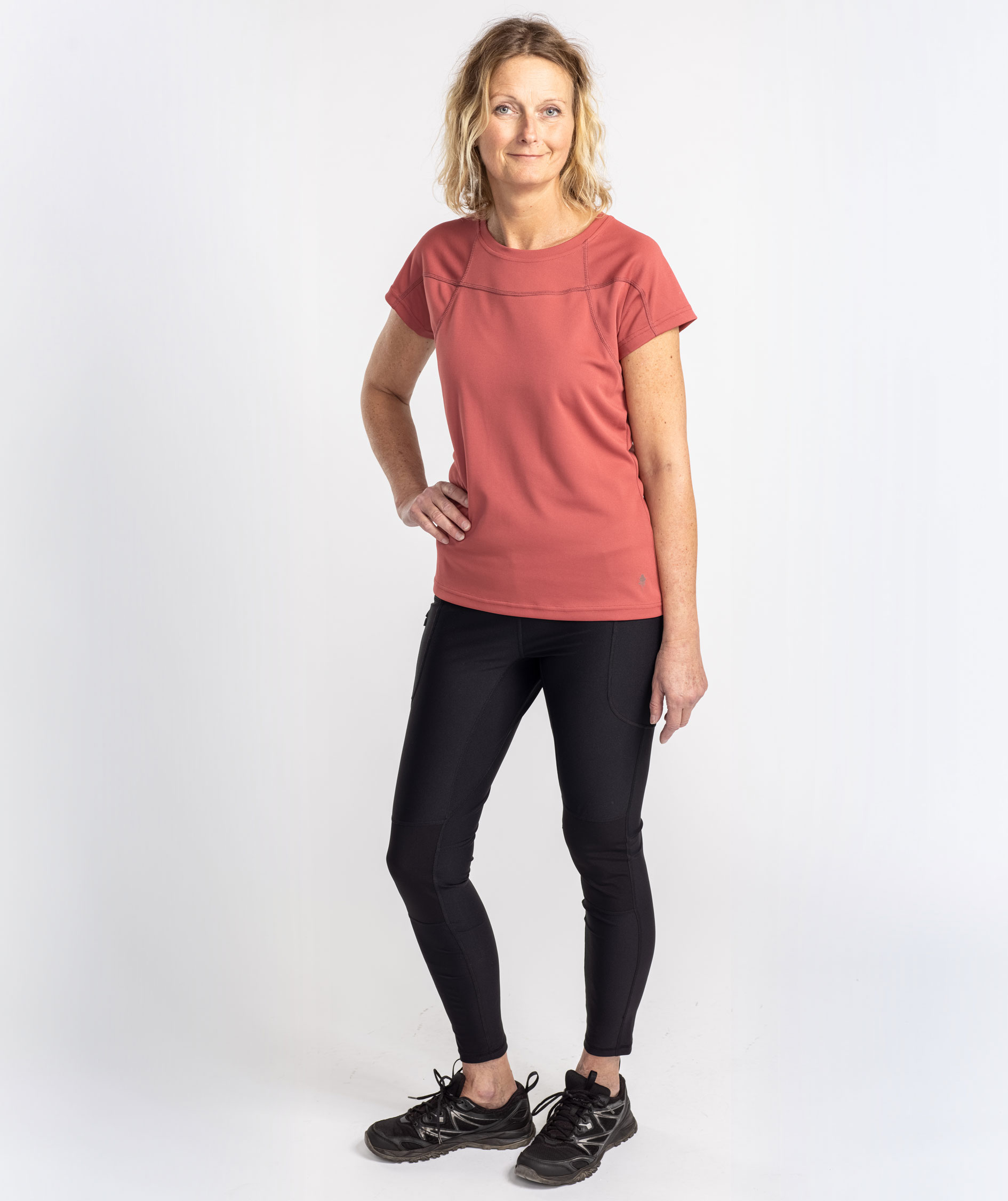 Pinewood&nbsp;Finnveden Active dametights, Sort, large image number 1