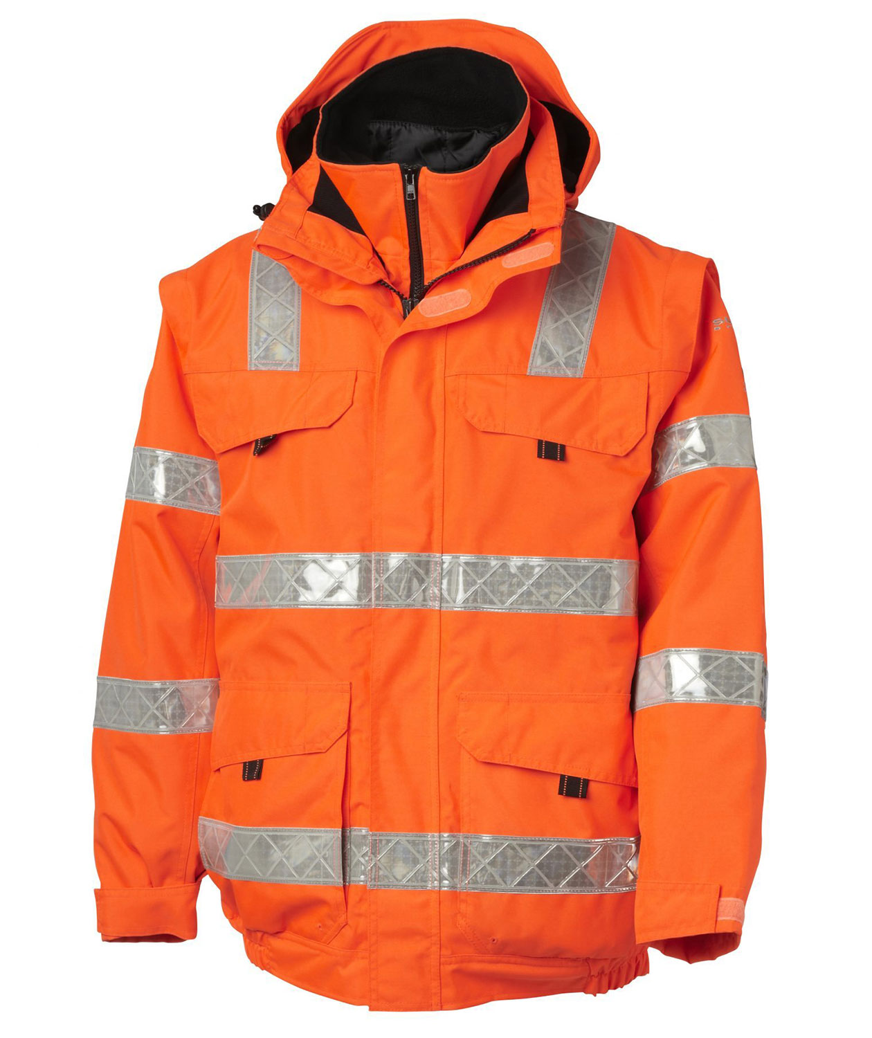 Viking Superior 3-i-1 pilotjacka, Varsel Orange