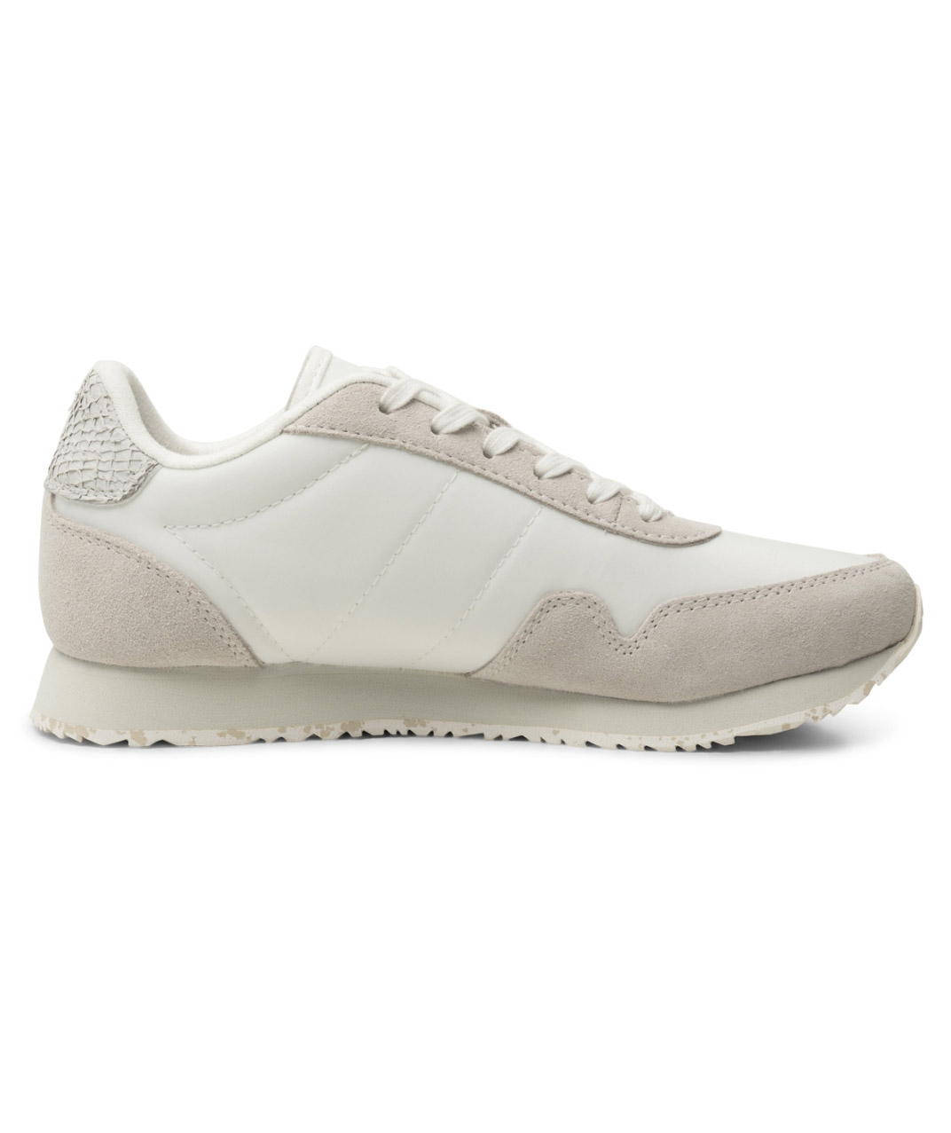 Woden Nora III Leather women's sneakers, White