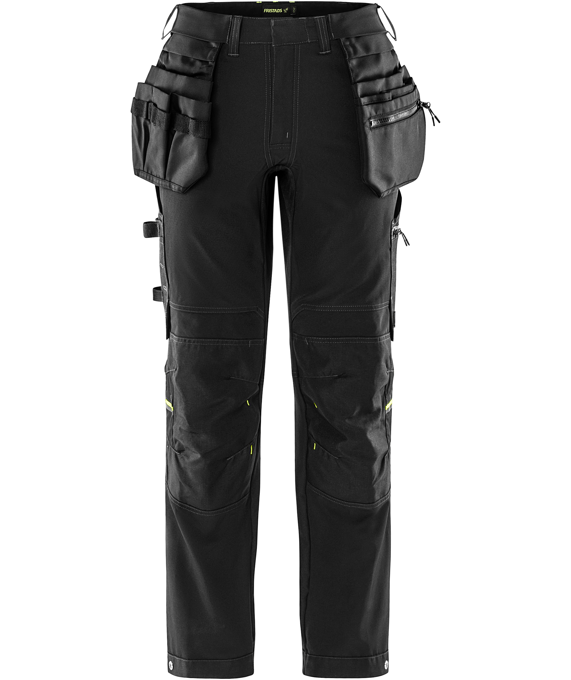 Fristads Flex arbetsbyxa 2802 GHST full stretch dam, Svart