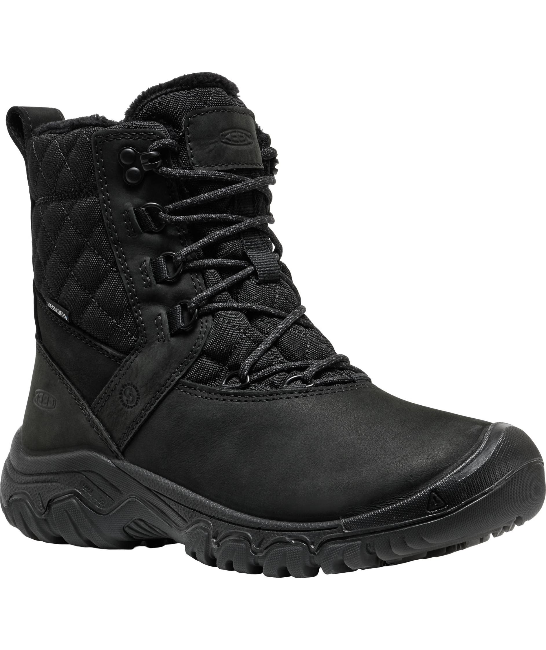 Keen Greta Boot II WP women's hiking boots, Black, large image number 2