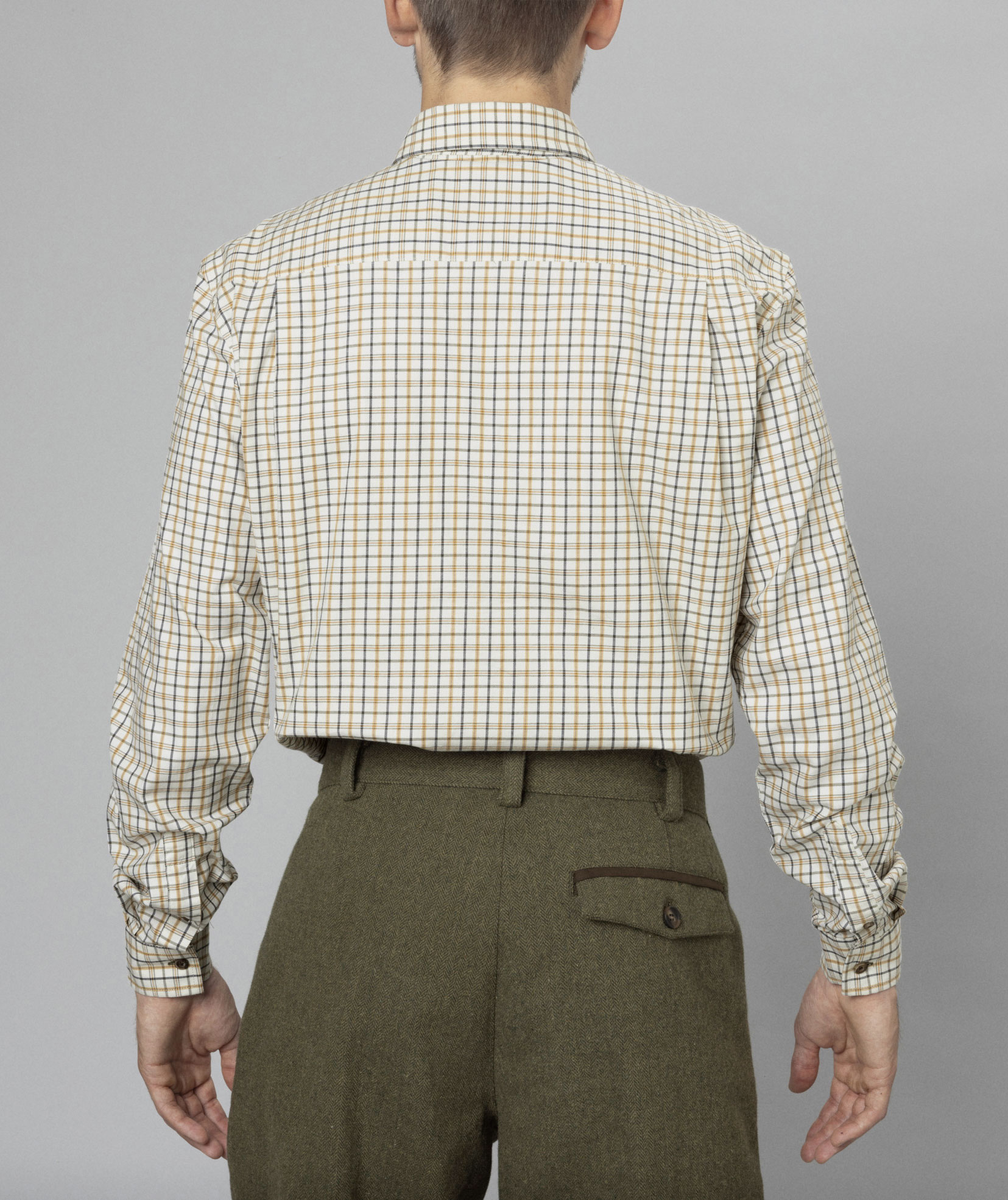 Seeland Oxford Shooting Hemd, Classic blue/Classic brown check, large image number 7