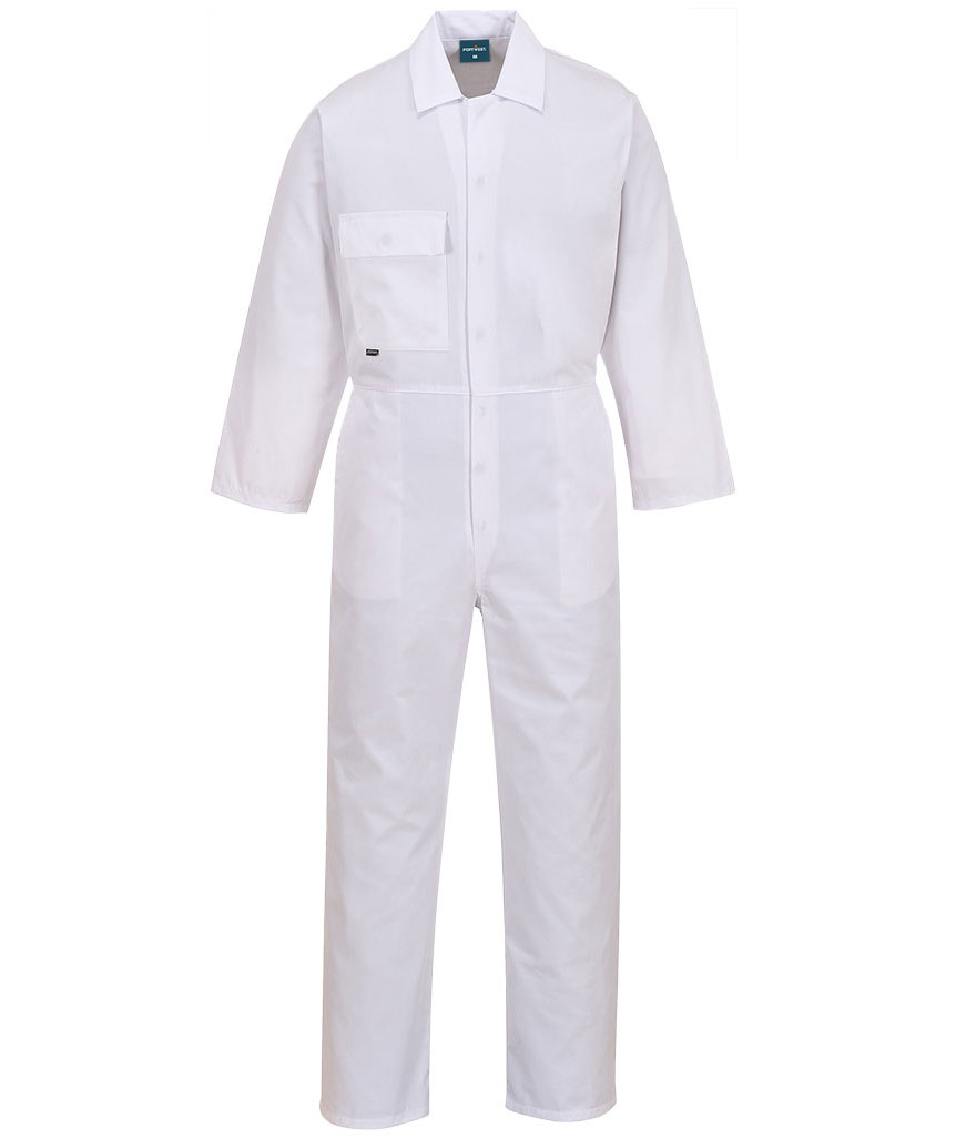 Portwest staldkjeledress, Hvit