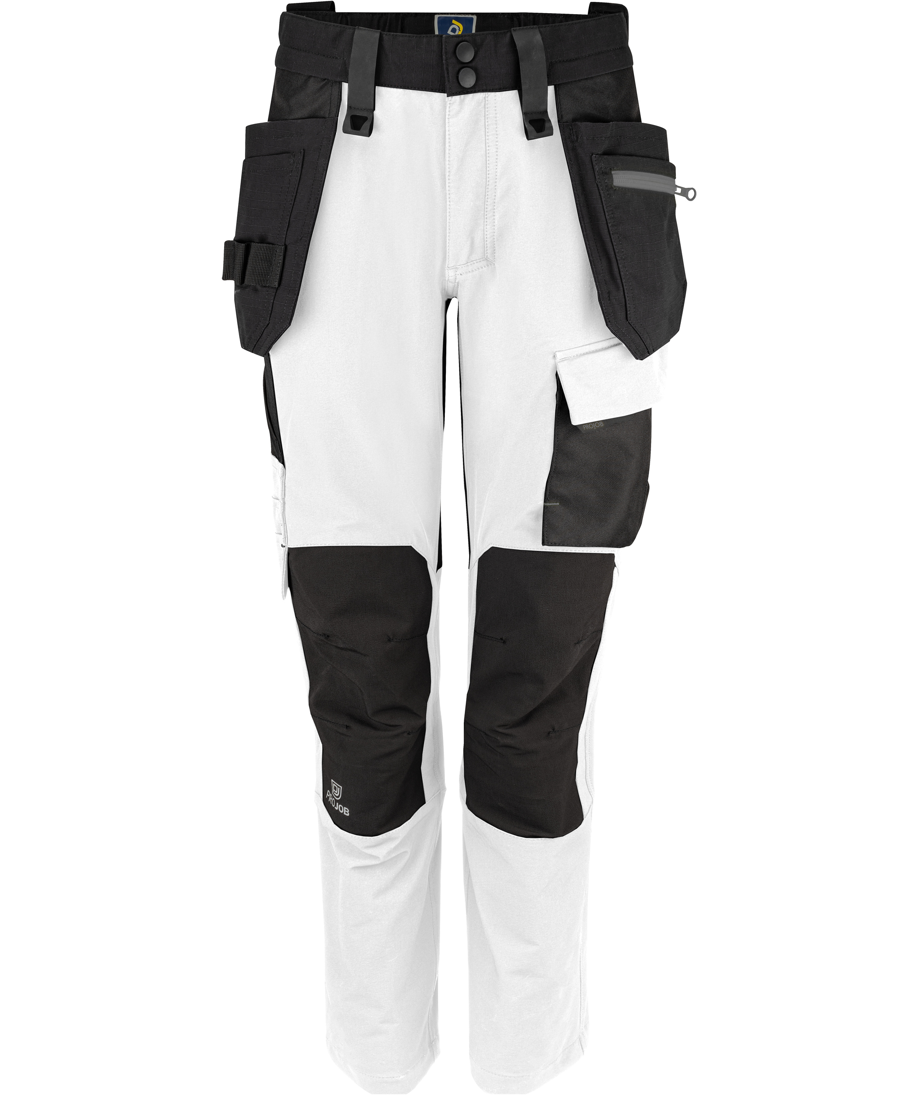 ProJob hantverksbyxa 5564 full stretch dam, White