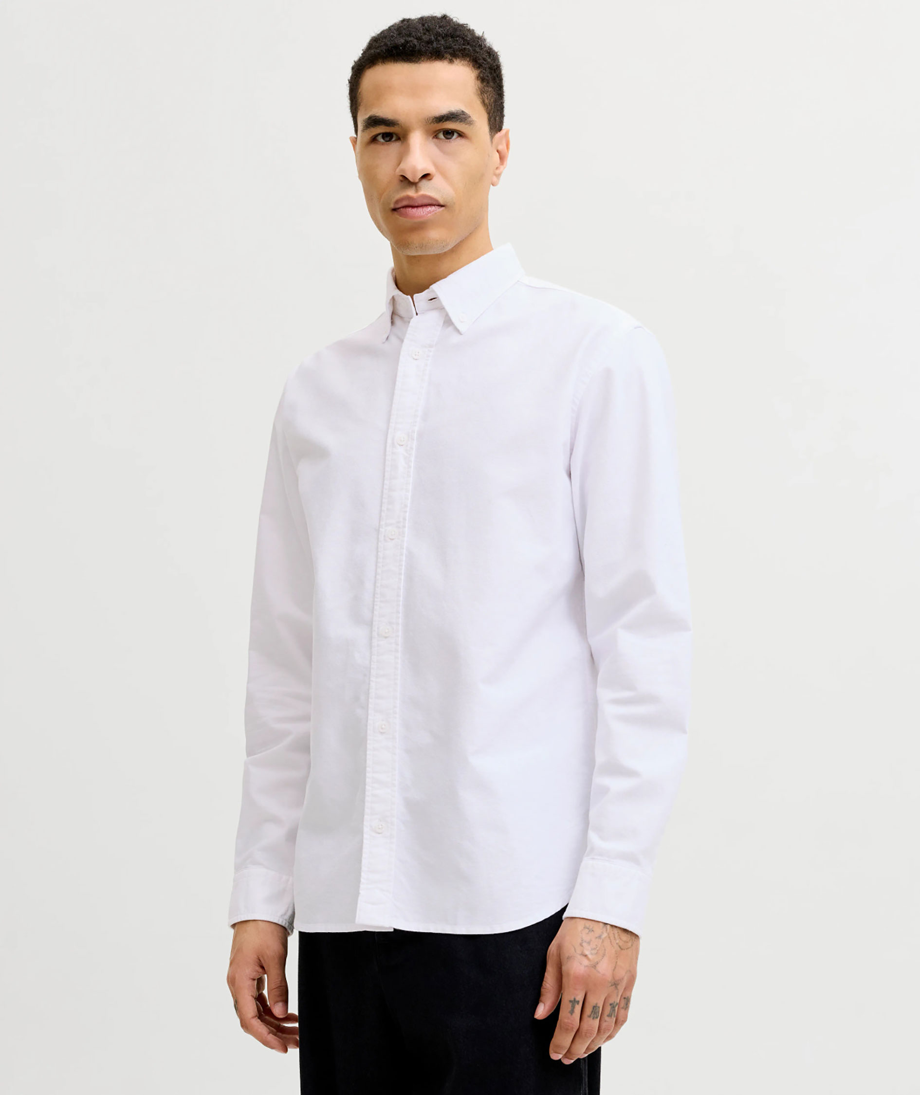 Jack & Jones JJEHARVEY OXFORD Regular fit shirt, White, large image number 6