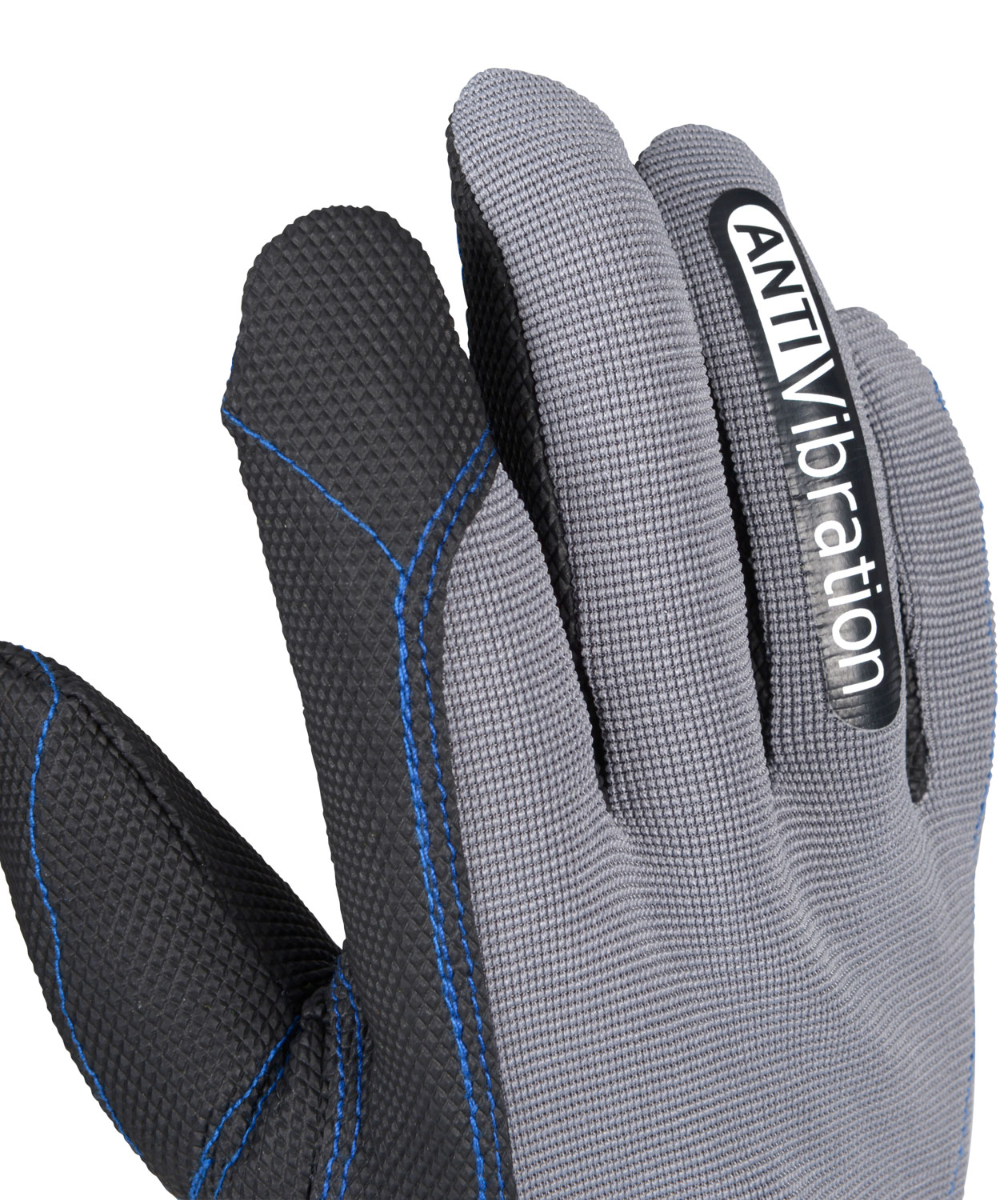 OX-ON Vibration 12000 anti-vibration gloves, Grey/Black, large image number 2