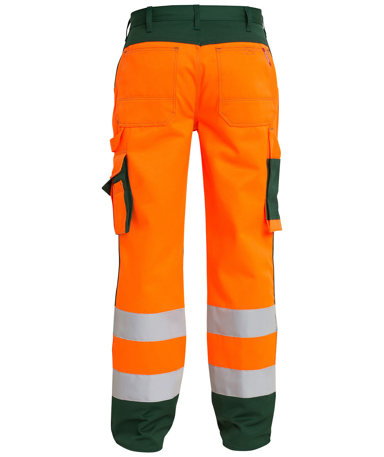 Engel work trousers, Orange/Green