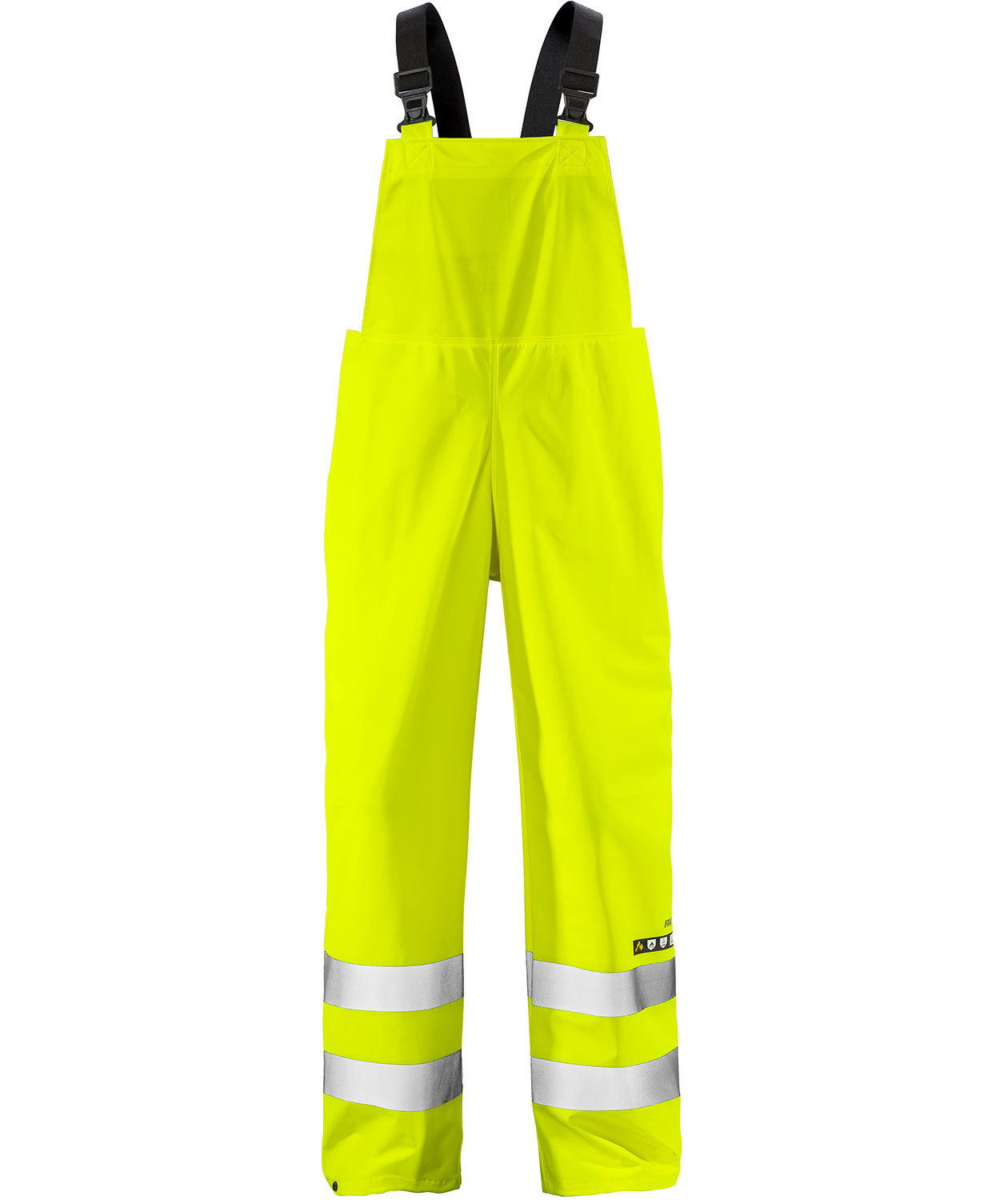 Fristads Flame regnbukse, Hi-Vis&nbsp;Gul
