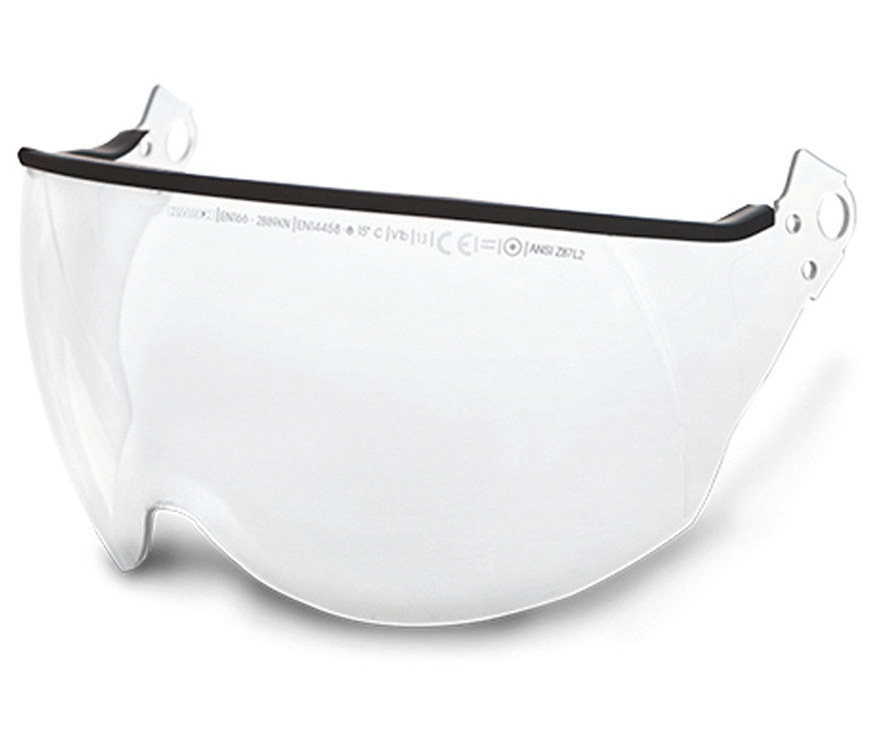 Kask liten visir, Transparent, Transparent, swatch