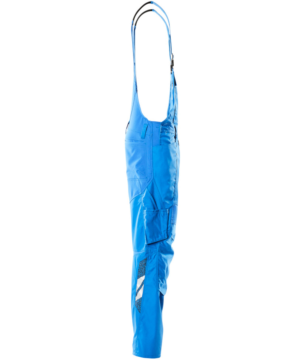 Mascot Accelerate arbetsh&auml;ngselbyxa full stretch, Azurbl&aring;, large image number 2