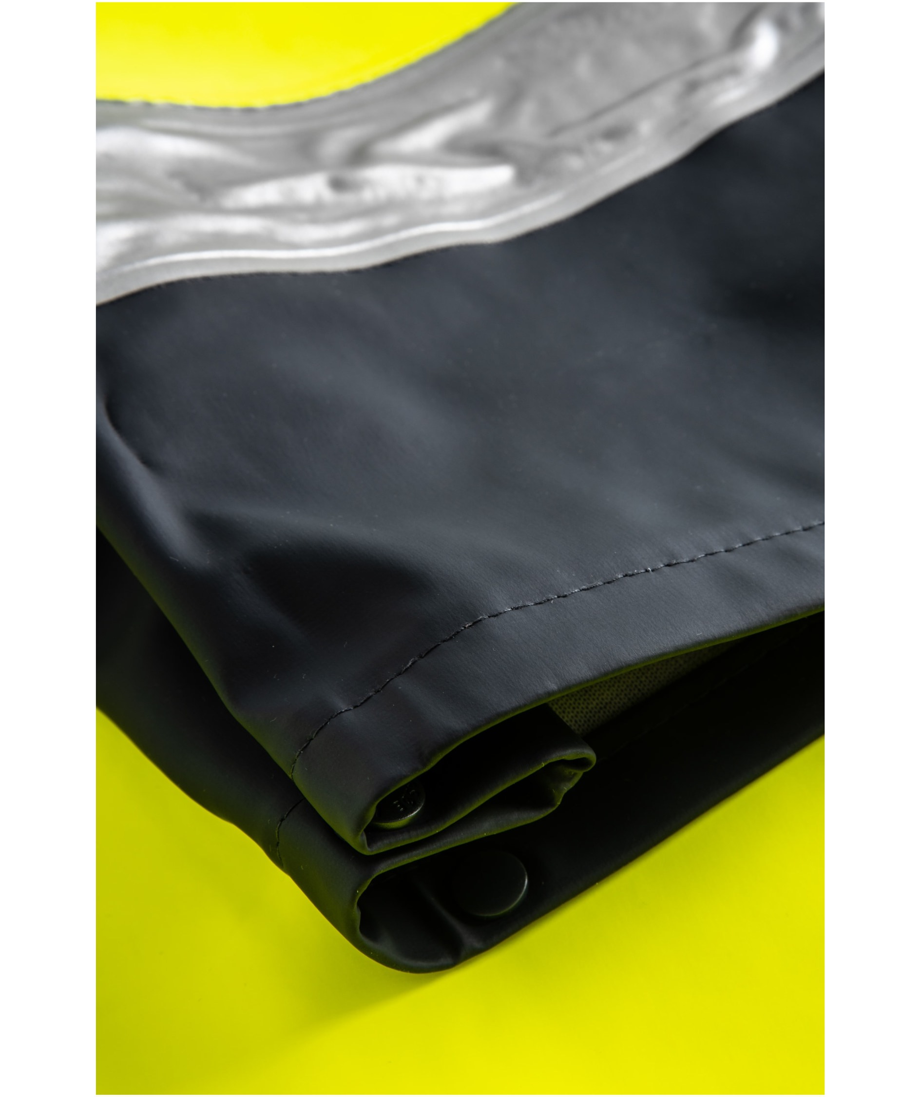 Lyngs&oslash;e Multinorm Regenhose, Hi-vis gelb/marine, large image number 2