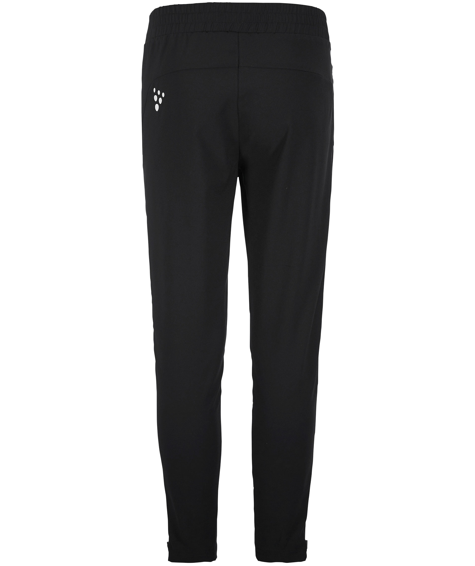 Craft Rush 2.0 Full Zip tr&auml;ningsbyxor till barn, Black