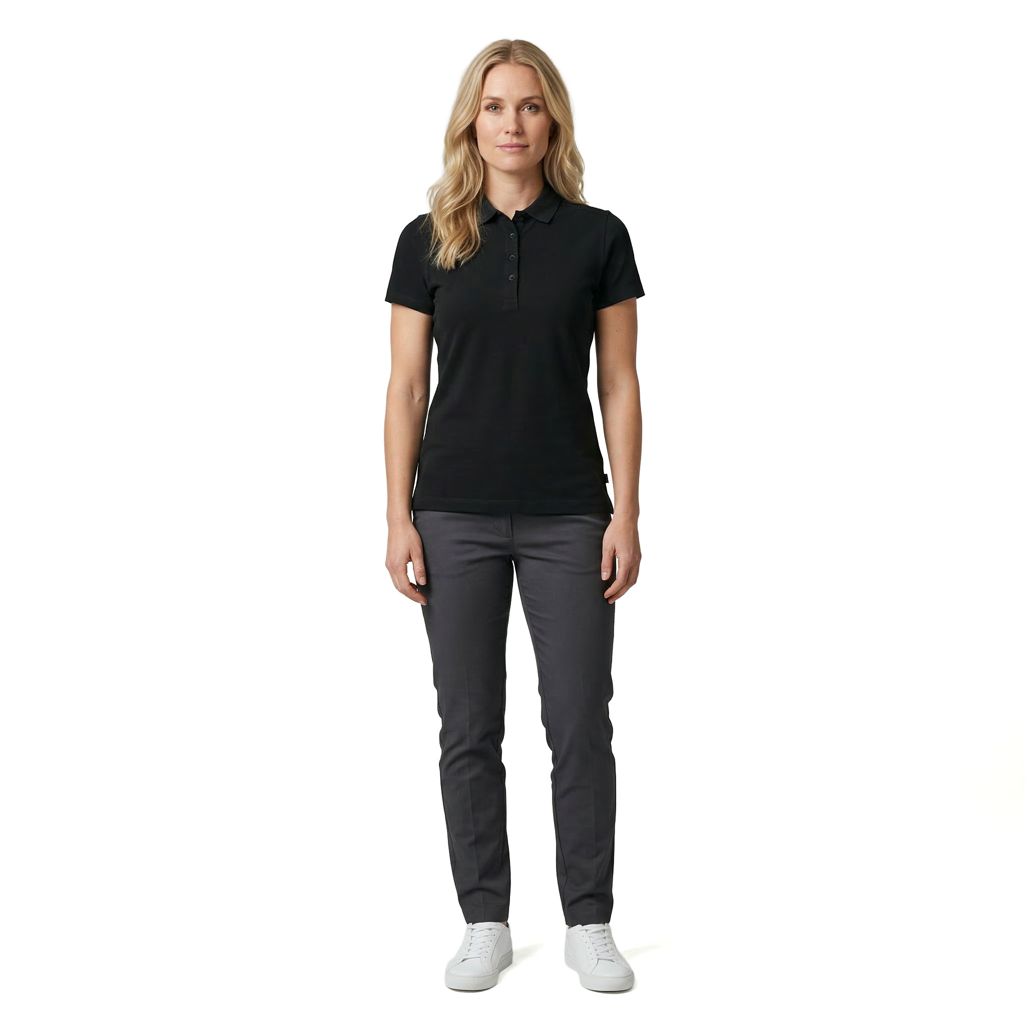 Nimbus Play Palmdale Damen Poloshirt, Schwarz, large image number 2