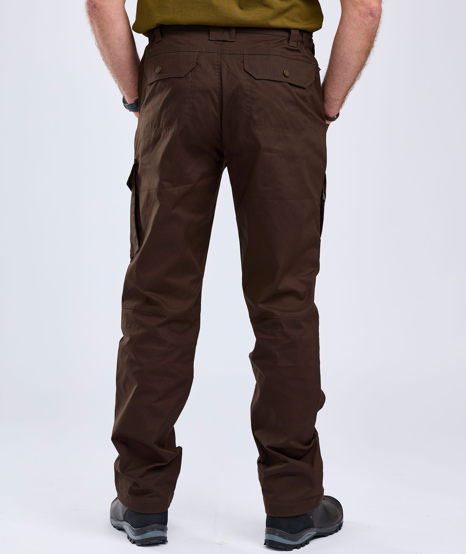 Pinewood Finnveden Outdoor bukser, Dark brown, large image number 6