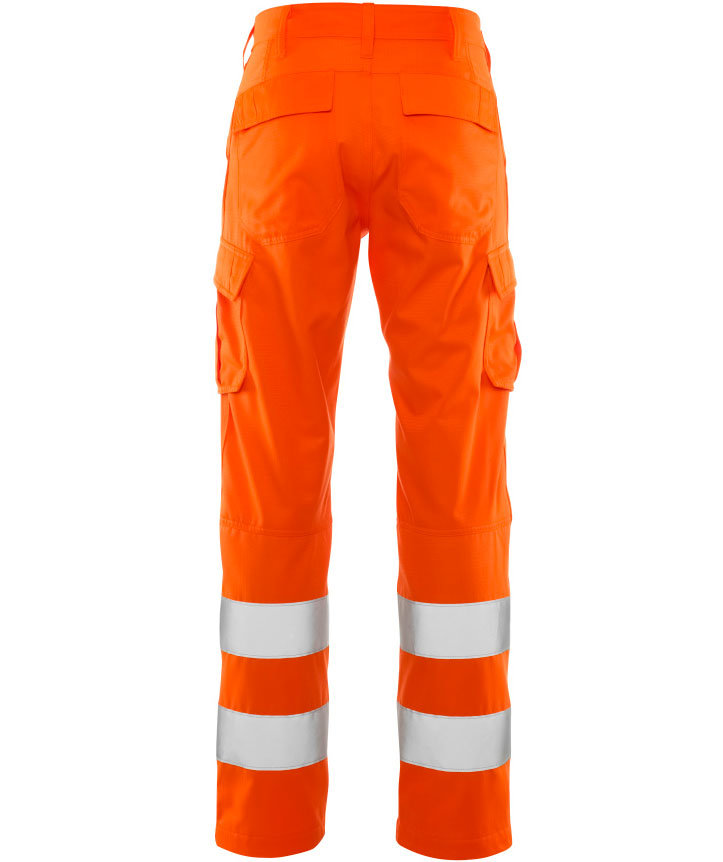 Mascot Safe Light arbeidsbukse, Hi-vis Orange, large image number 1