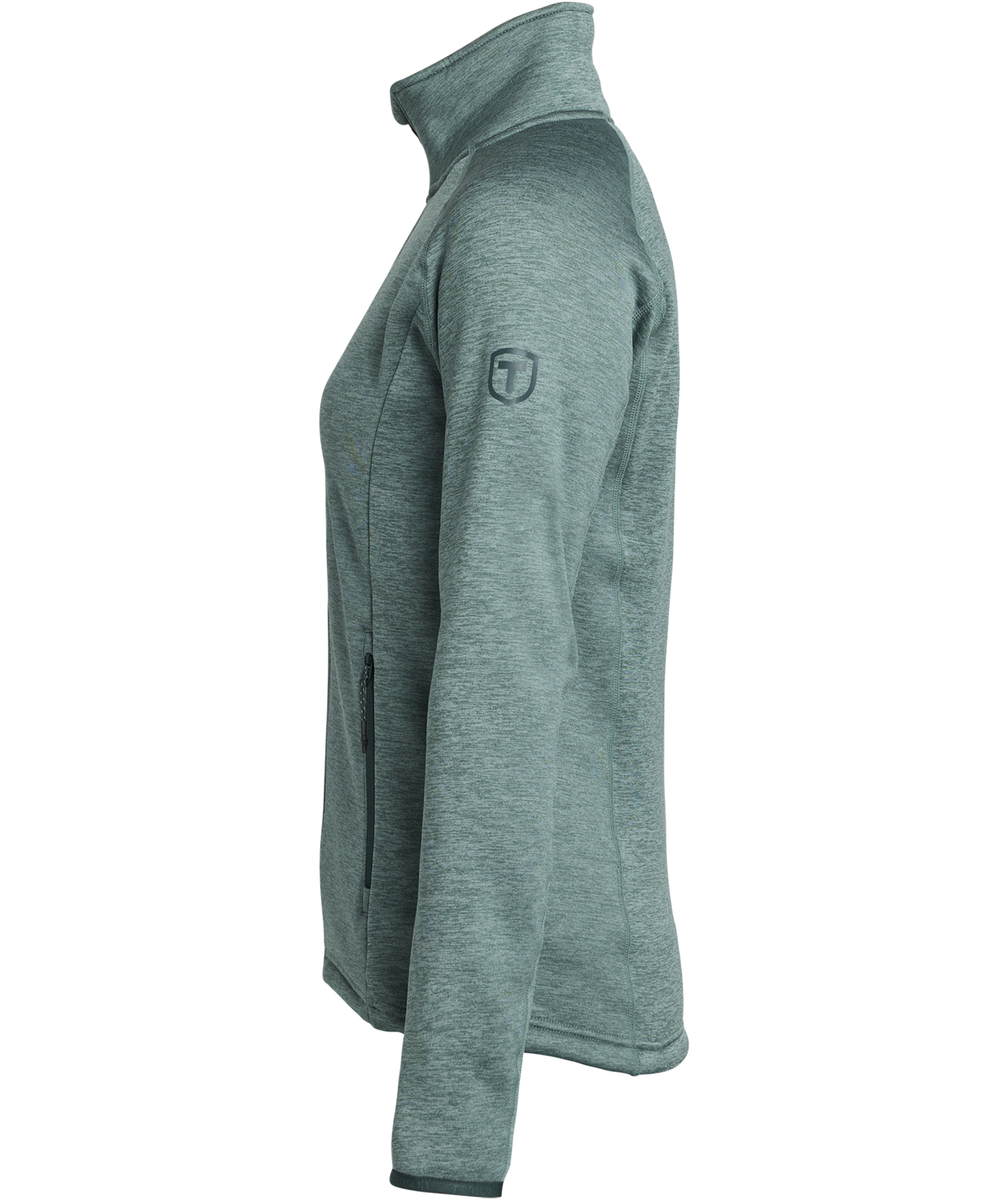 Tenson TXlite dame cardigan, Gr&oslash;n, large image number 5