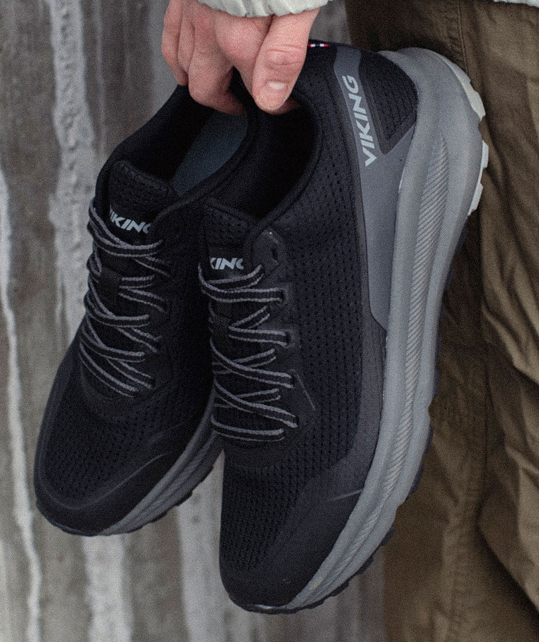 Viking Motion Low sneakers, Black/Charcoal, large image number 6