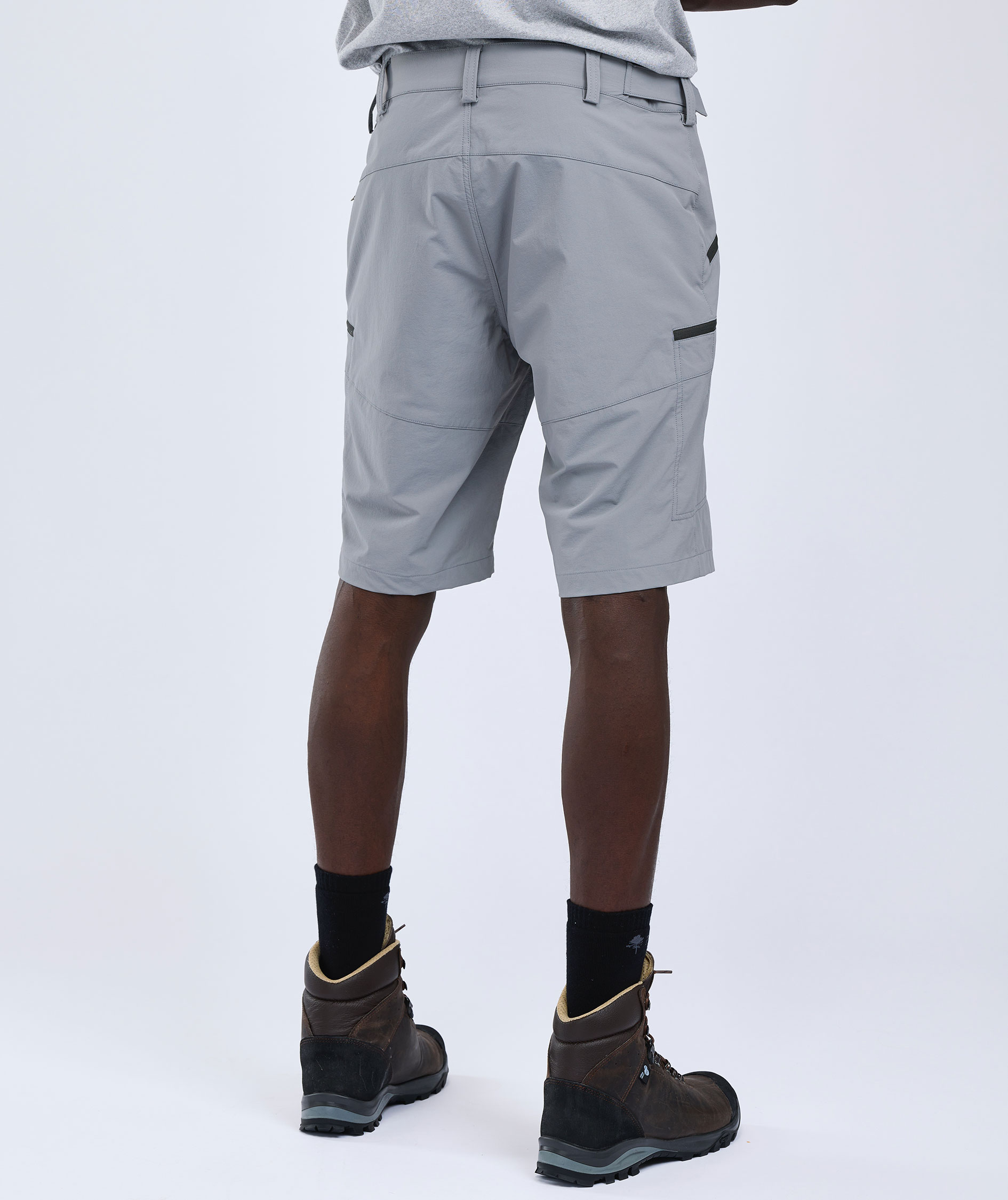 Pinewood Abisko Light Stretch shorts, Mid Grey, large image number 3