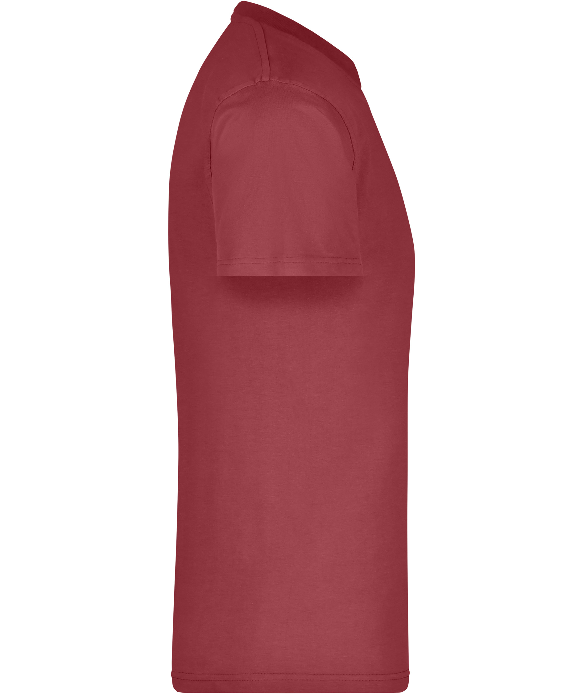 James & Nicholson T-shirt Round-T Heavy, Wine, large image number 2