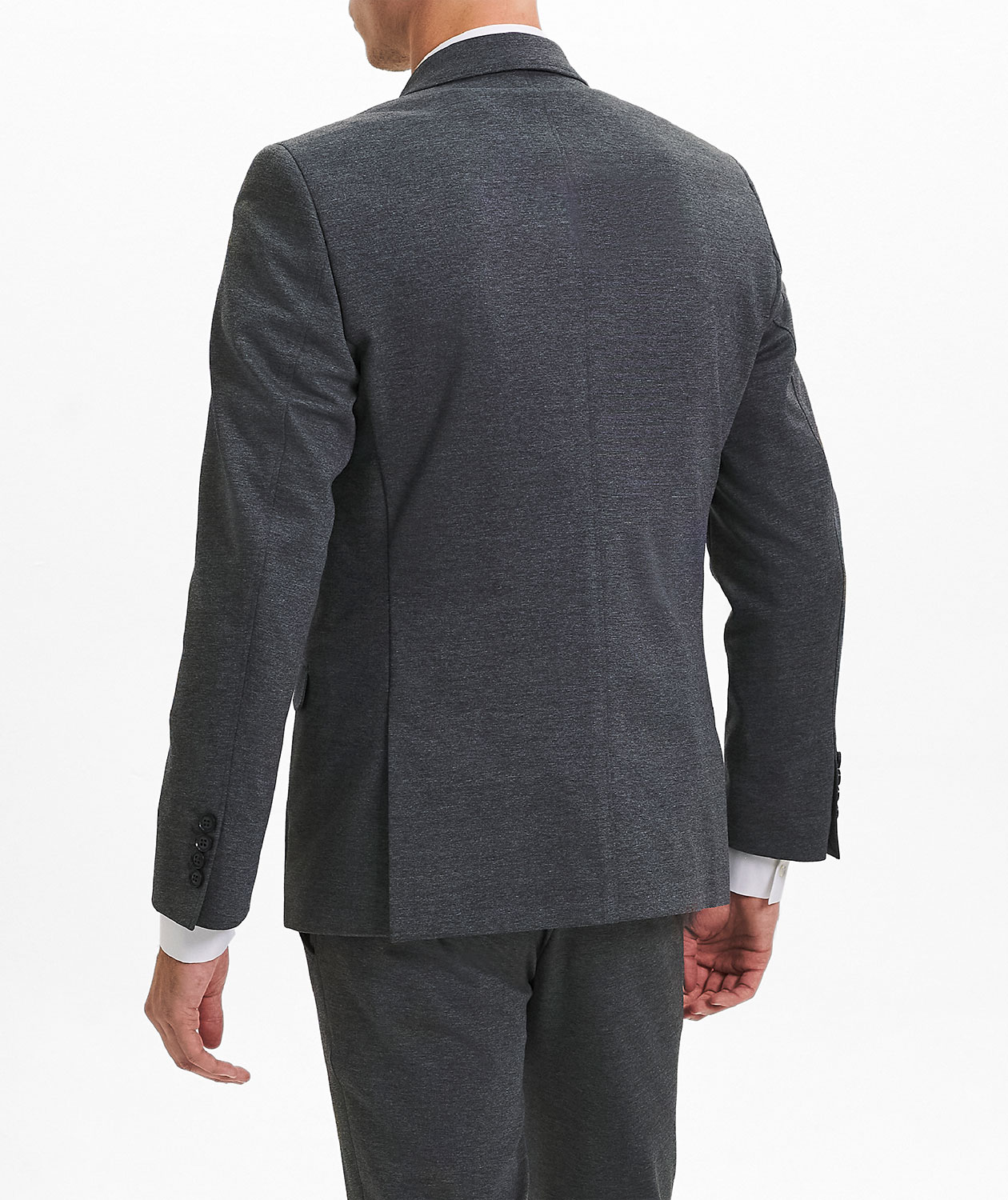 Sunwill Extreme Flex Modern fit kavaj, Charcoal, large image number 4