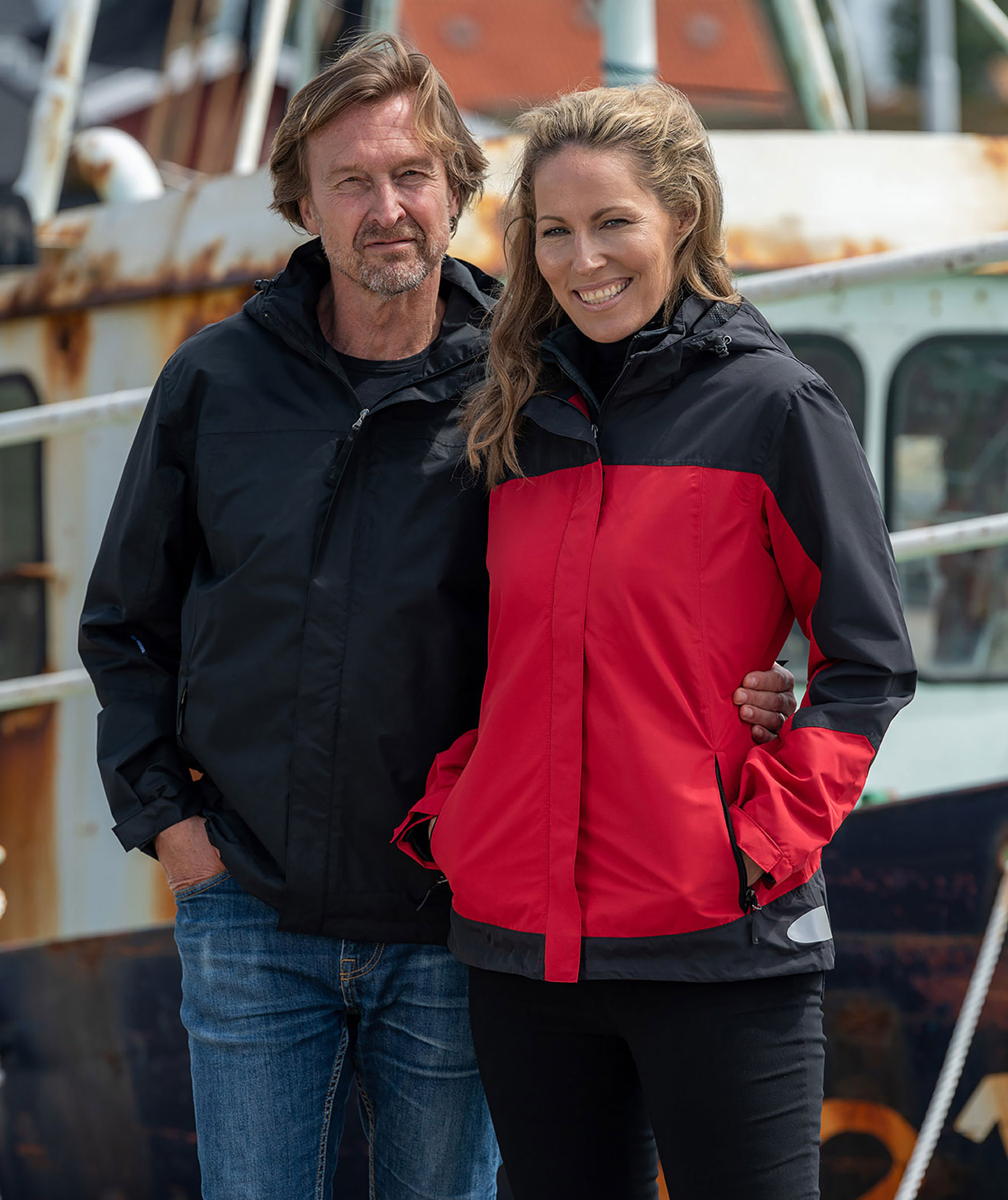 Matterhorn Russel Shelljacke, Schwarz, large image number 3