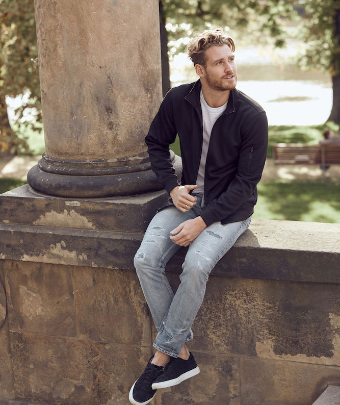 Clique Basic Active  cardigan, Svart