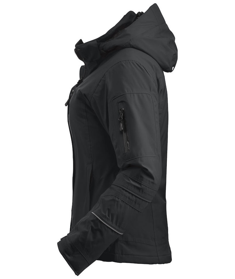 Clique Sparta Damen Softshelljacke, Schwarz, large image number 5