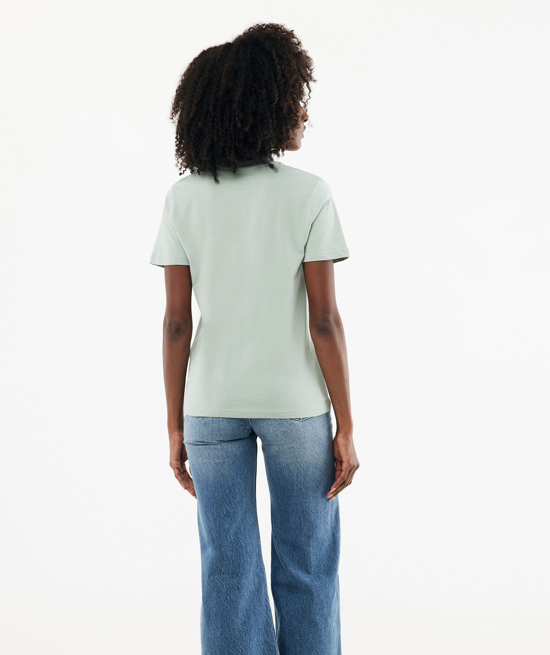 Iqoniq Brett T-shirt, Iceberg Green, large image number 3