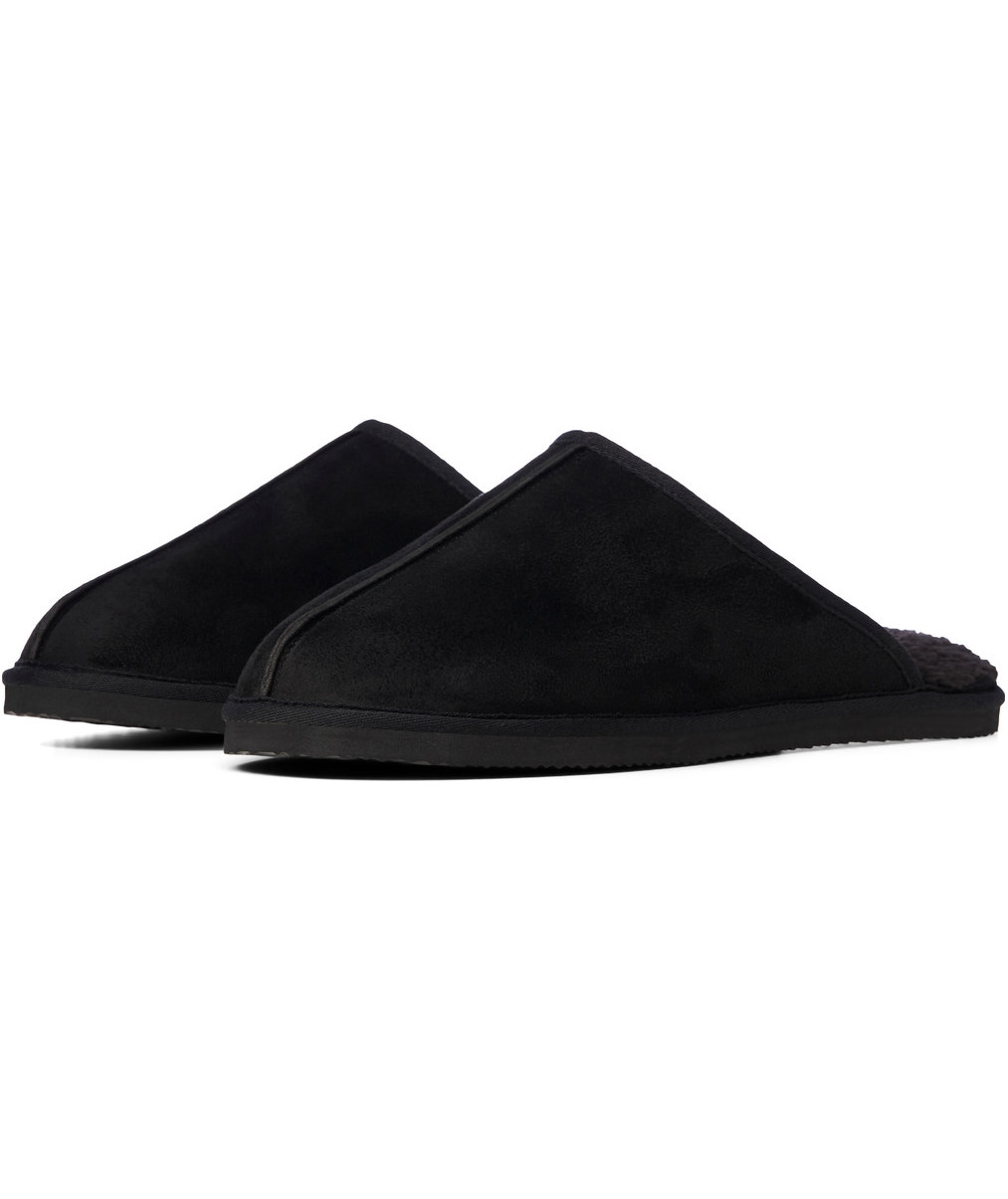 Jack & Jones JFWDUDELY mikrofiber slippers, Anthracite, large image number 6