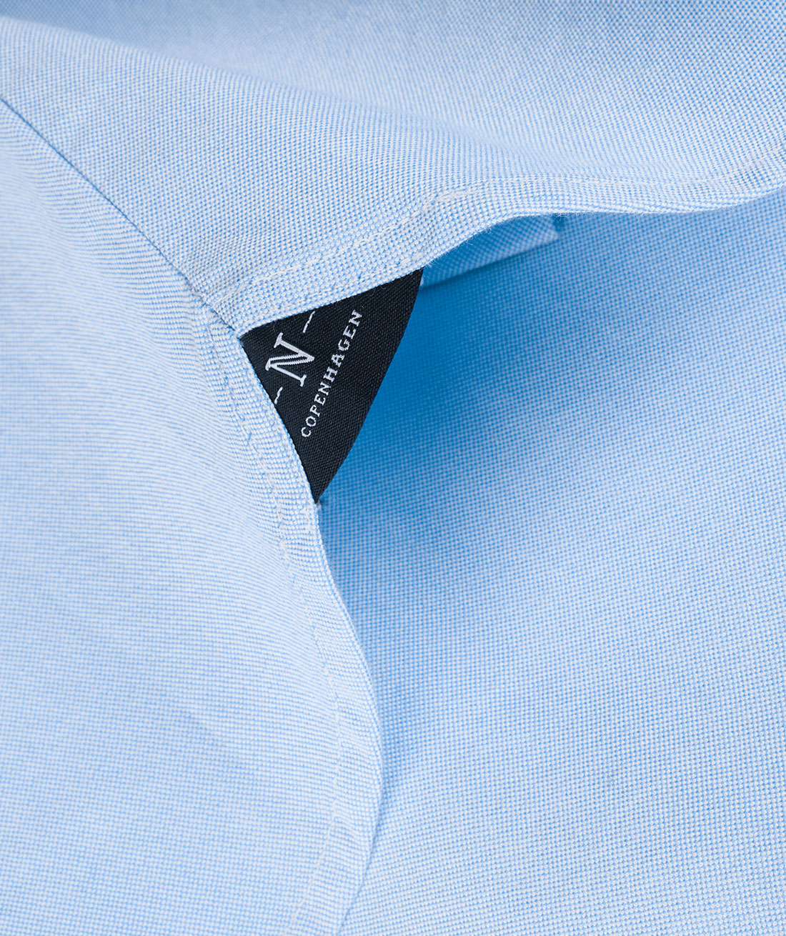 Nimbus Rochester Slim Fit Oxford skjorta, Ljus Bl&aring;, large image number 5