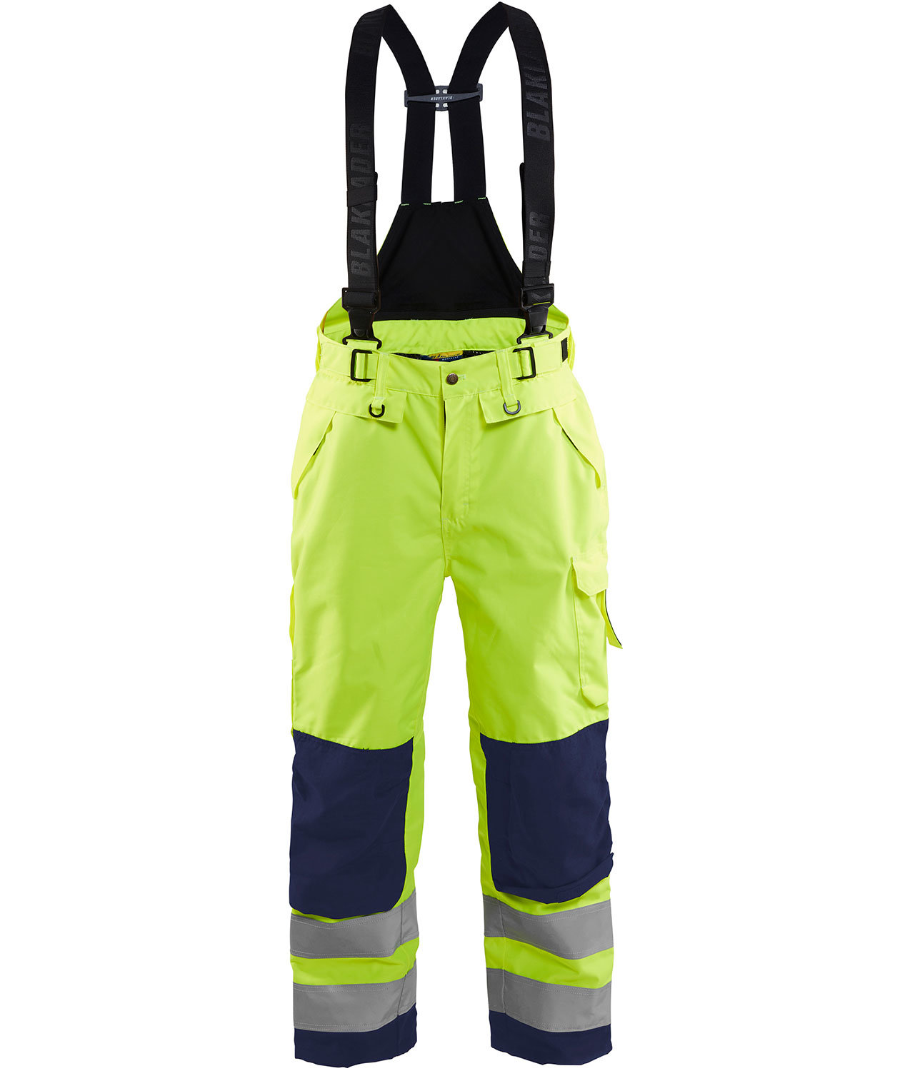 Bl&aring;kl&auml;der skalbukser, Hi-vis&nbsp;Gul/Marine, large image number 0